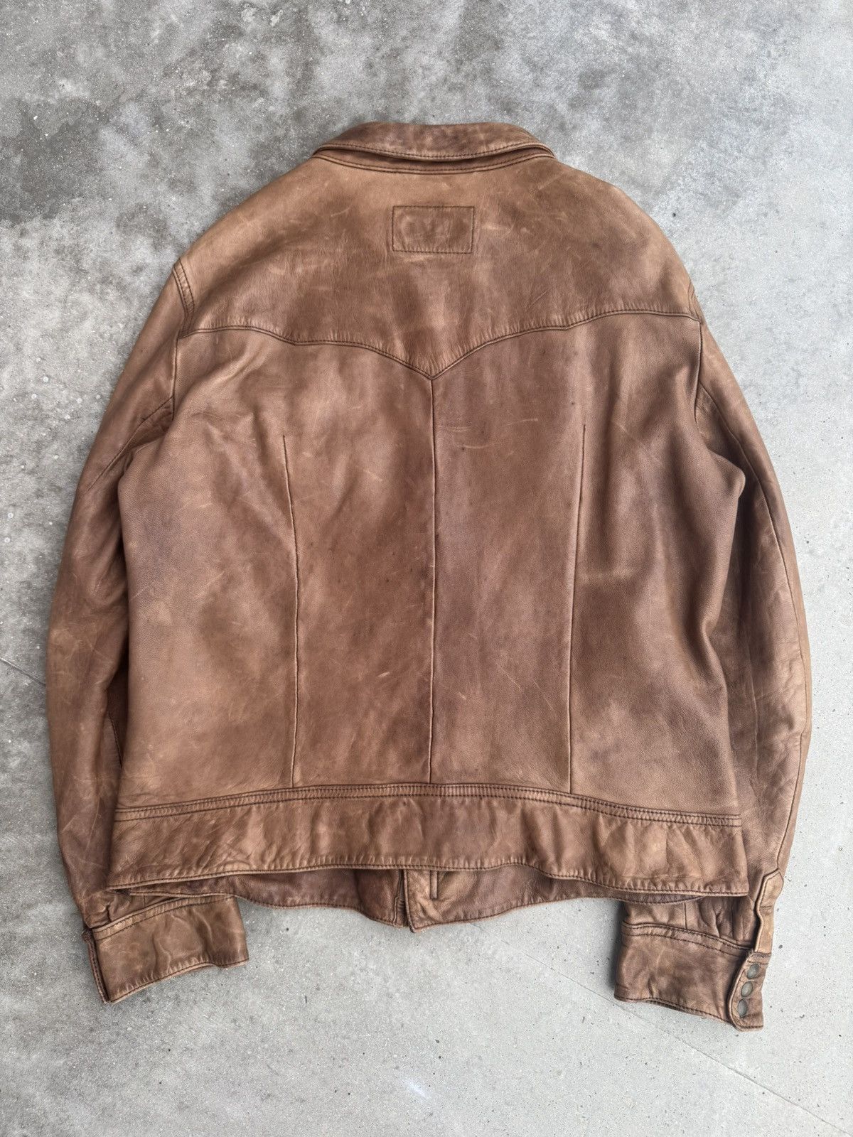 Dolce & Gabbana AW2003 Dolce& Gabbana Western leather archive leather Jacket Size US XL / EU 56 / 4 - 4 Thumbnail