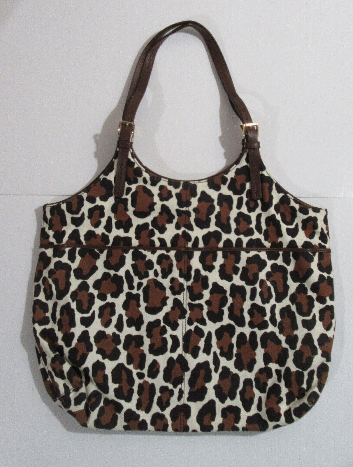 Michael Kors Michael Kors Cheetah Pocket Tote Handbag Size ONE SIZE - 1 Thumbnail
