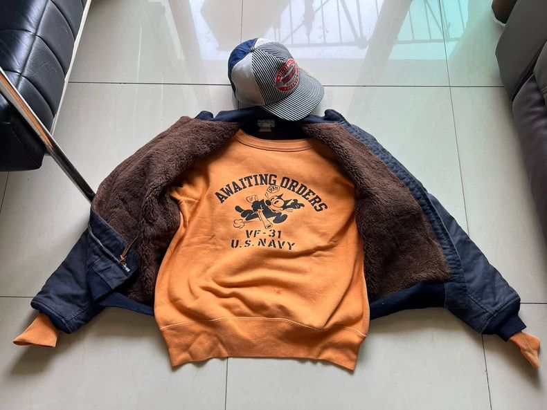 The Real McCoy's Bomber Size US M / EU 48-50 / 2 - 1 Thumbnail