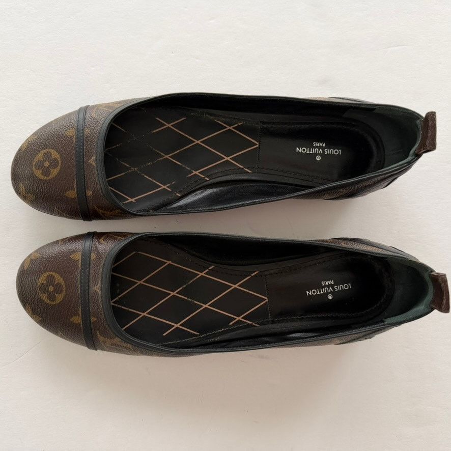 Louis Vuitton Louis Vuitton Infrarouge Ballet Flat 40.5 Revival Monogram Size US 9.5 / IT 39.5 - 2 Thumbnail
