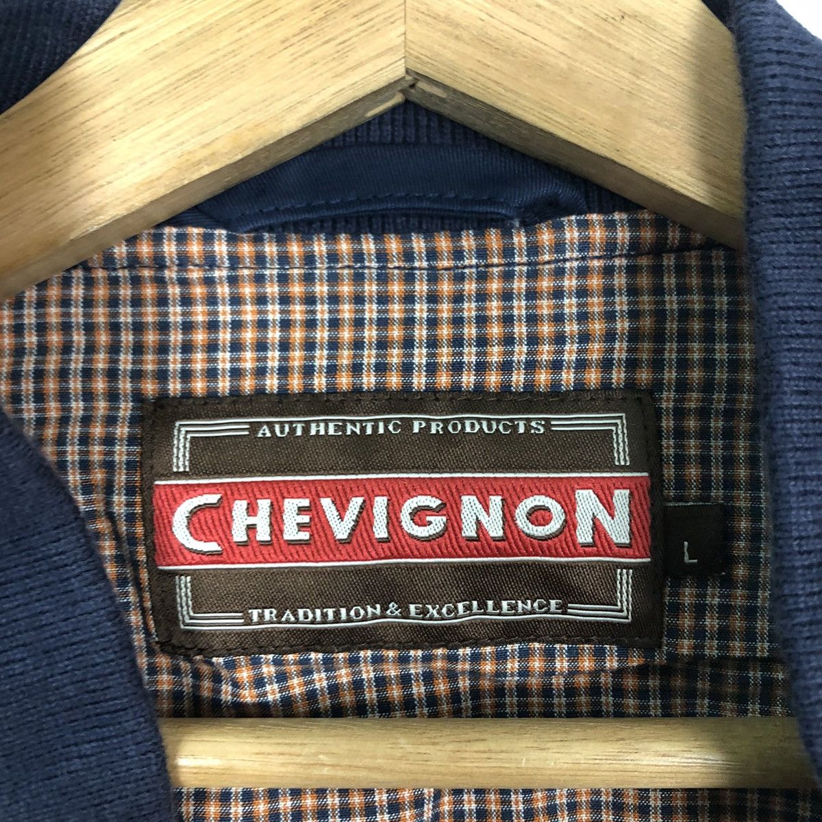Issey Miyake VINTAGE BOMBER JACKET CHEVIGNON ISSEY MIYAKE TARTAN LINING Size US L / EU 52-54 / 3 - 12 Thumbnail