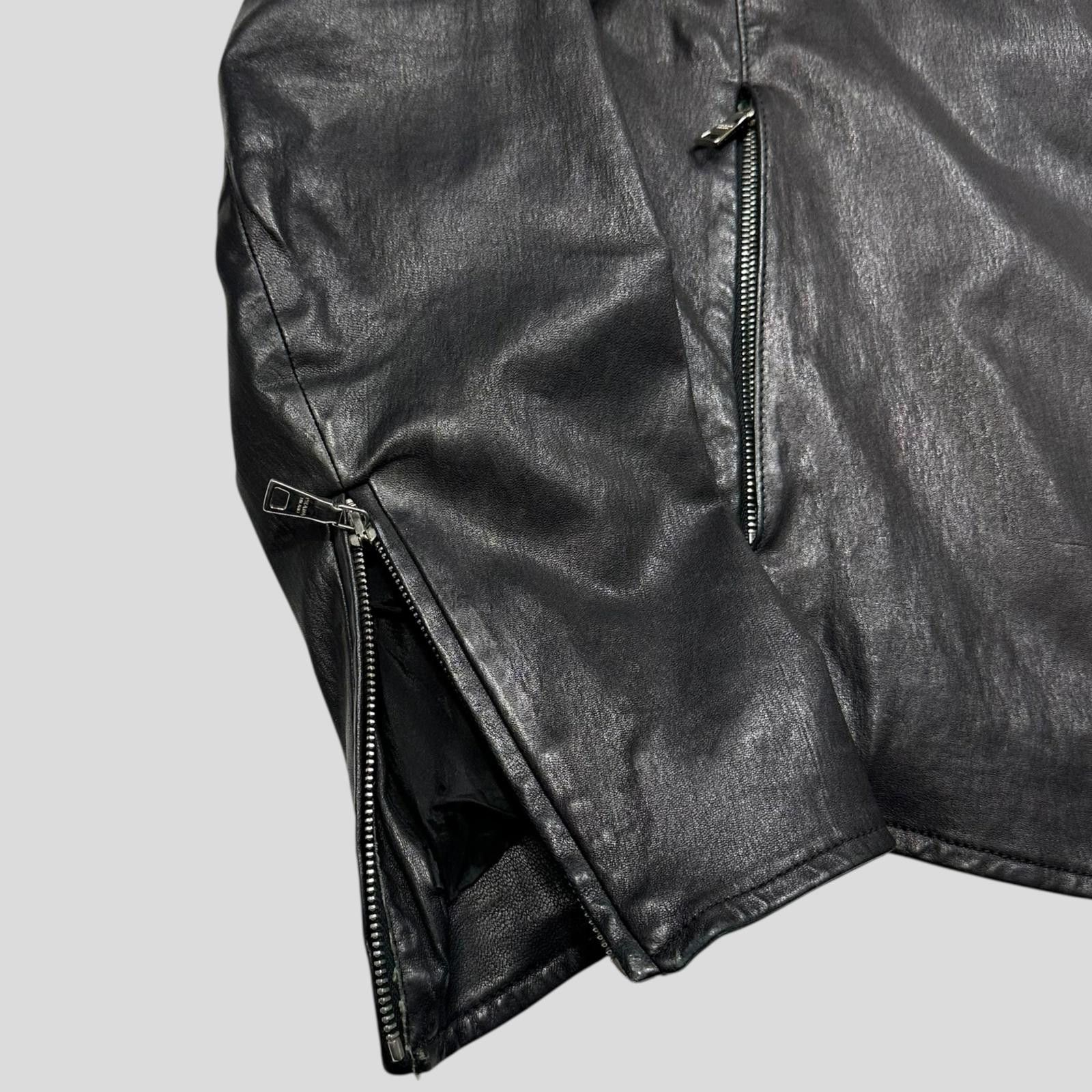 Prada Prada Milano 2013 Lambskin Leather Biker Pocket Jacket - L Size US L / EU 52-54 / 3 - 6 Thumbnail