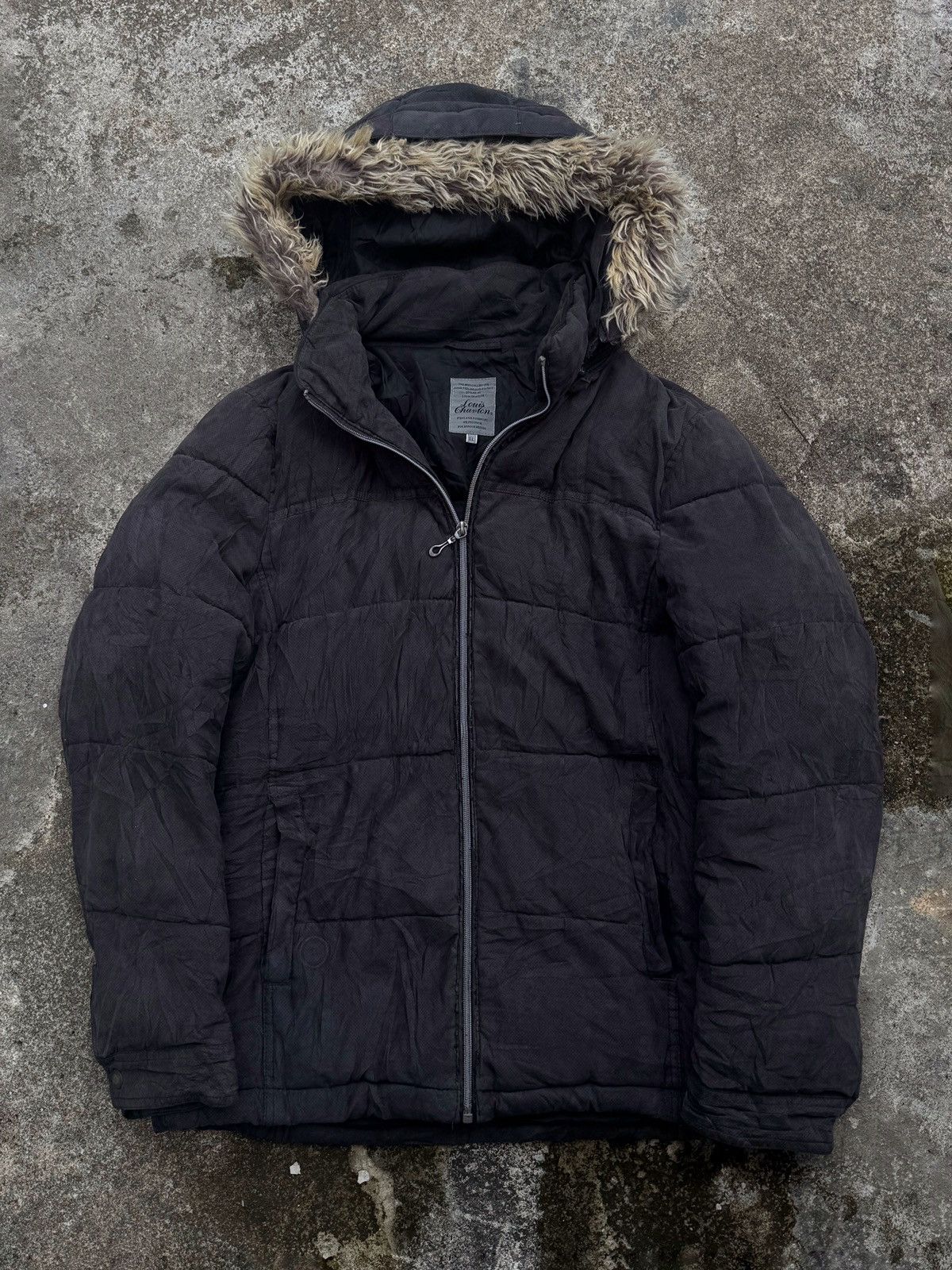 GOSTAR DE FUGA × Japanese Brand × Le Grande Bleu (L.G.B.) Faux Fur Louis Chavlon Japanese Puffer Jacket Lgb Style Size US M / EU 48-50 / 2 - 1 Thumbnail