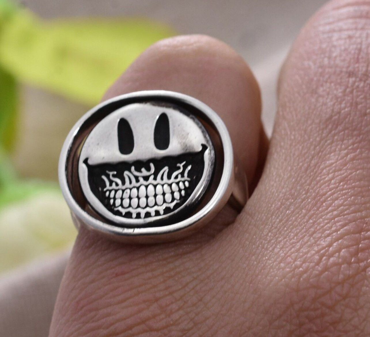 Jewelry × Other Smiley Face Flip Ring Size ONE SIZE - 2 Thumbnail