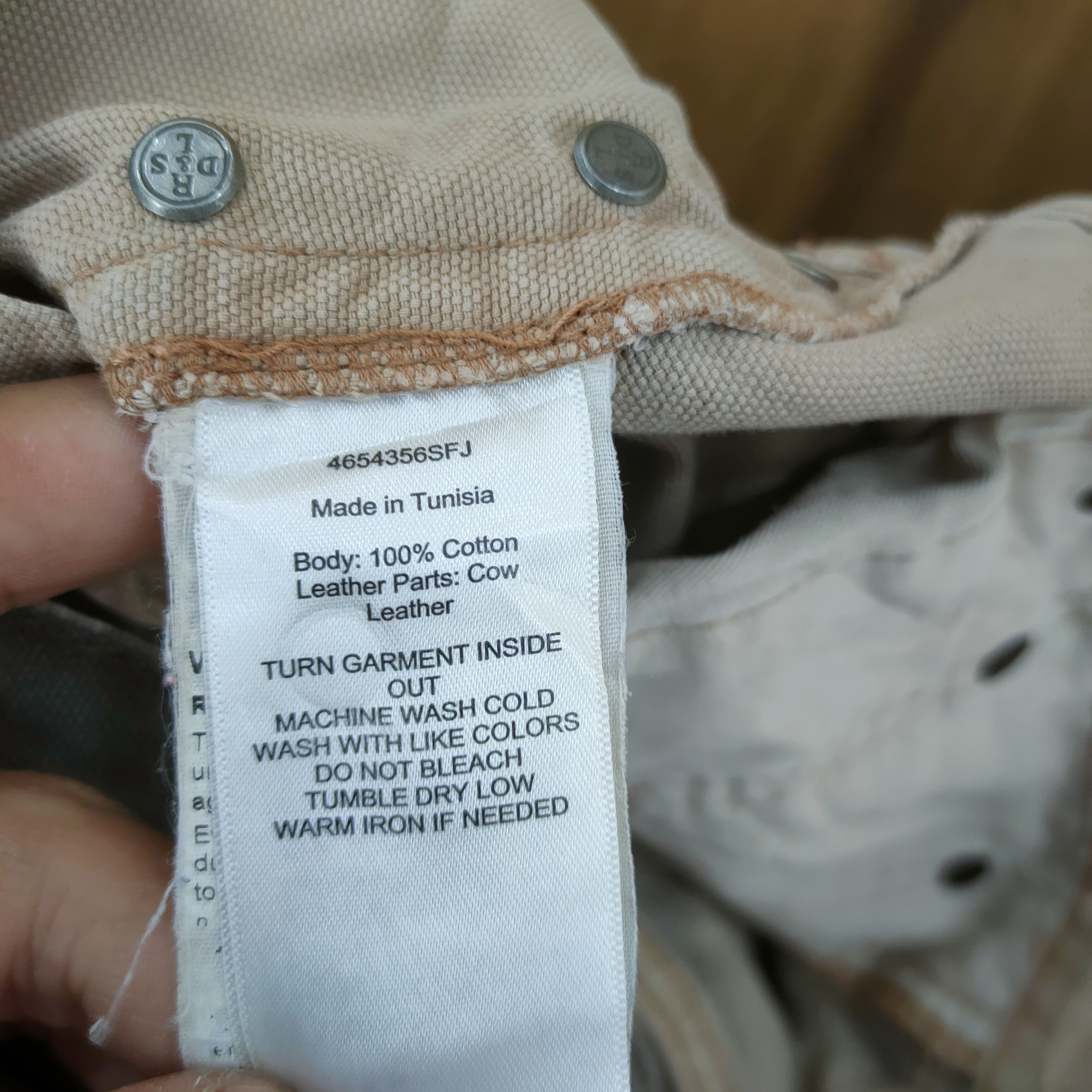 Ralph Lauren VINTAGE RALPH LAUREN BUTTONFLY FADED BROWN JEAN DENIM PANTS Size US 30 / EU 46 - 13 Thumbnail