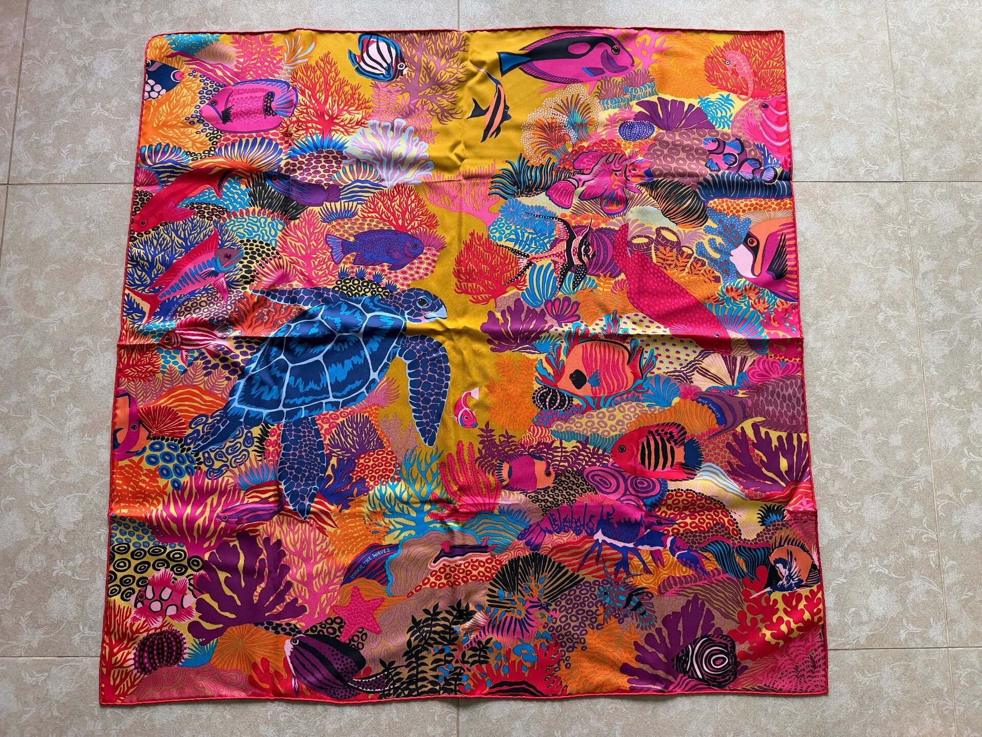 Hermes Hermes Alice Shirley Silk Scarf Size ONE SIZE - 1 Thumbnail