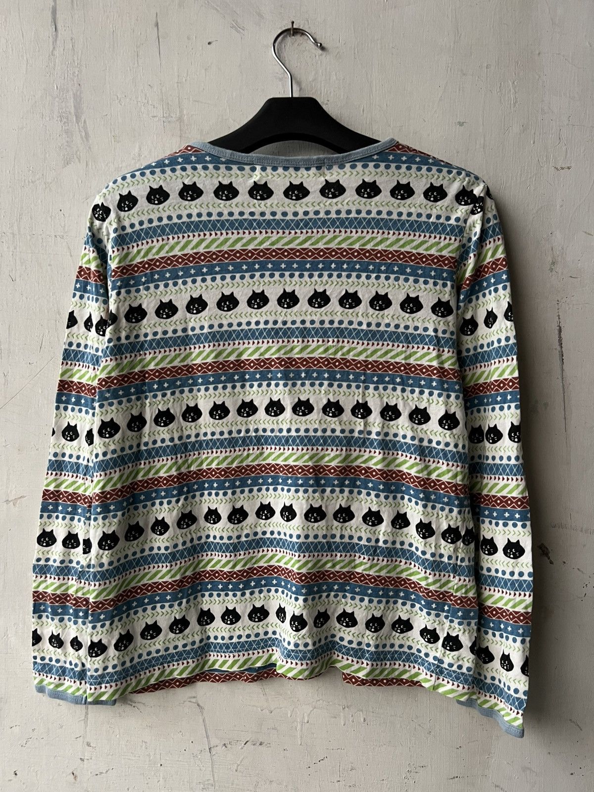 Issey Miyake × Japanese Brand × Ne-Net Ne-net Issey Miyake AOP Long Sleeve Size M / US 6-8 / IT 42-44 - 9 Thumbnail