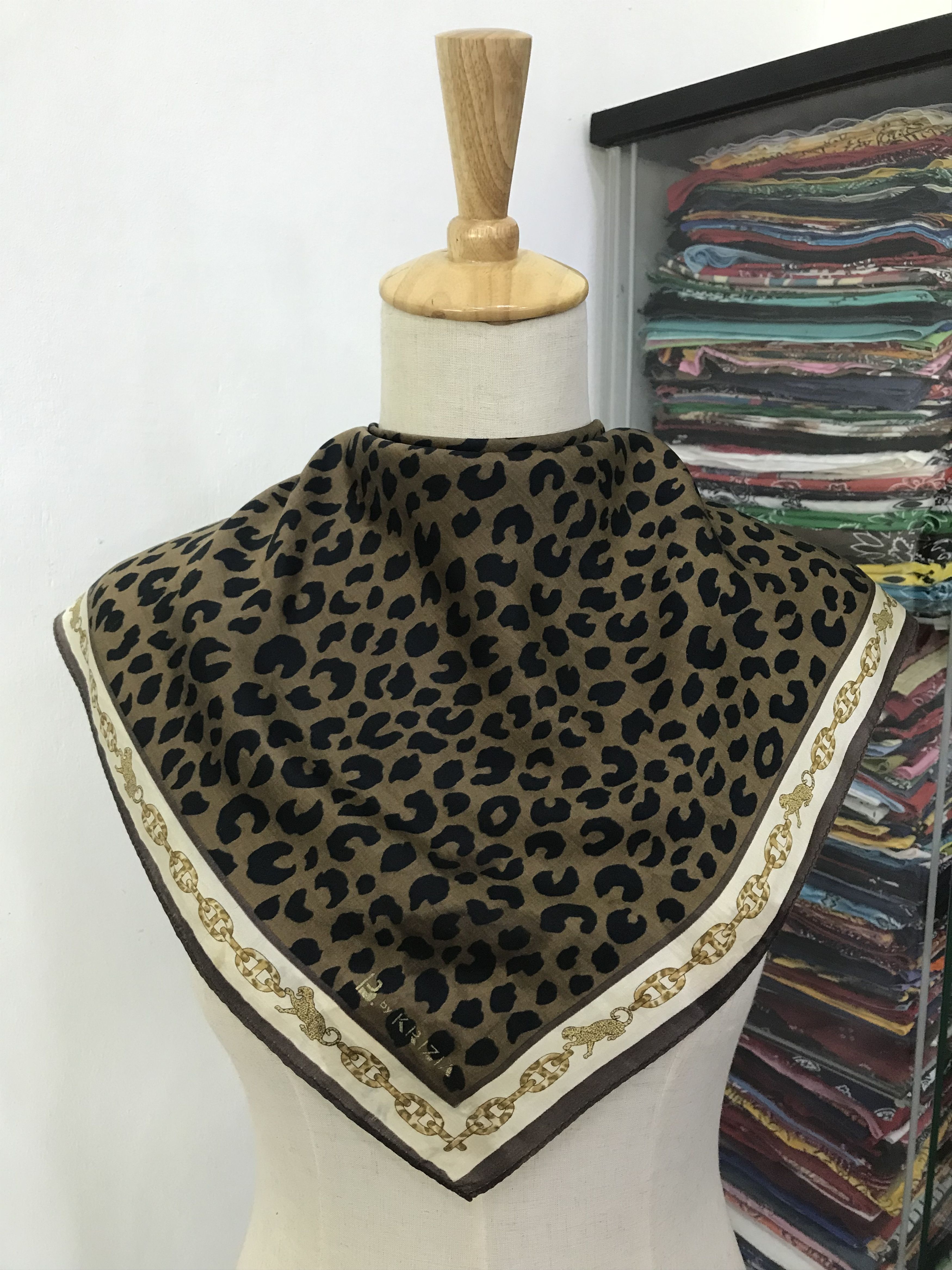 Krizia Uomo Vintage Krizia Uomo Silk Scarf Size ONE SIZE - 1 Thumbnail