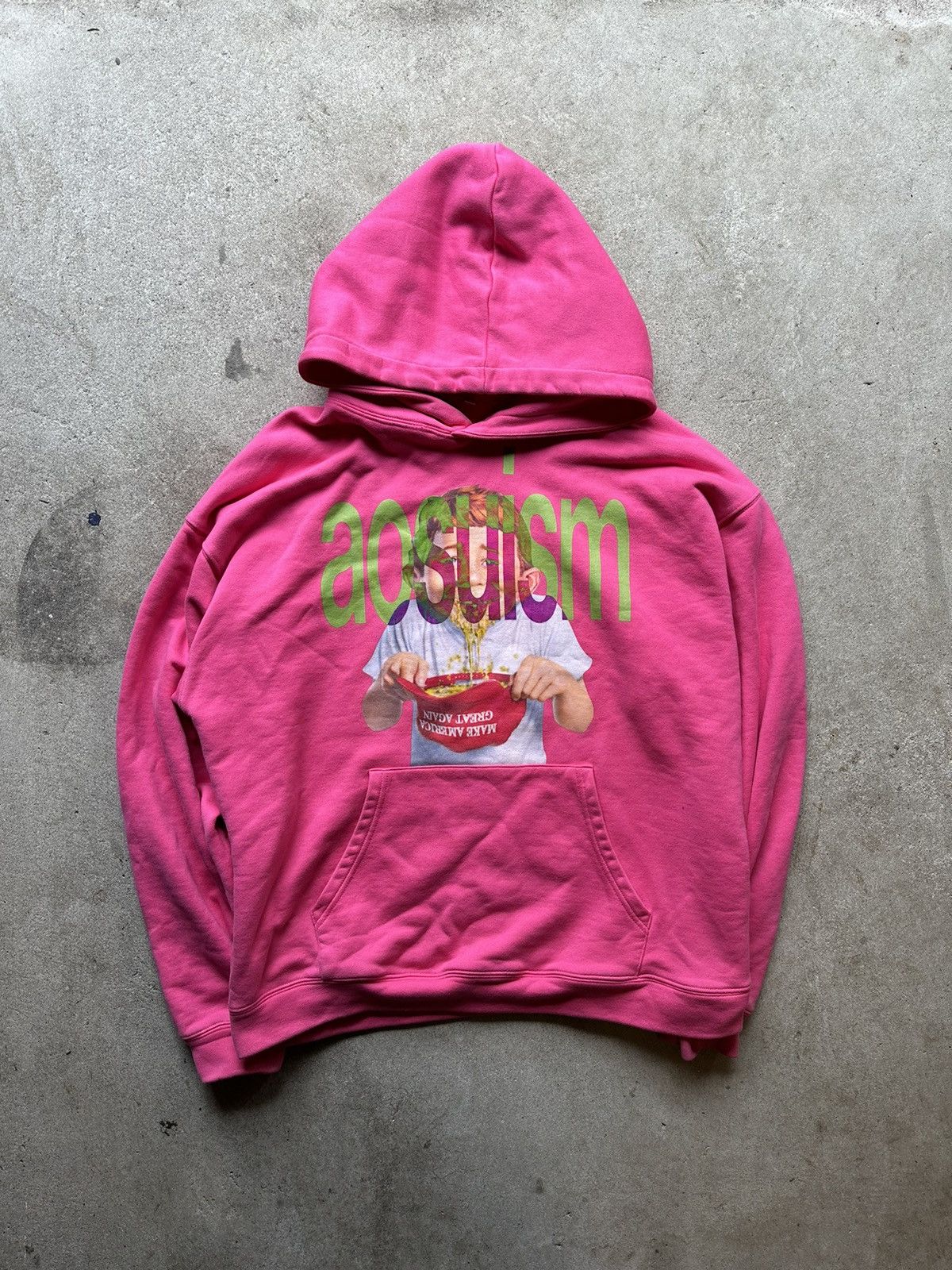 Aosuism pink madd hoodie