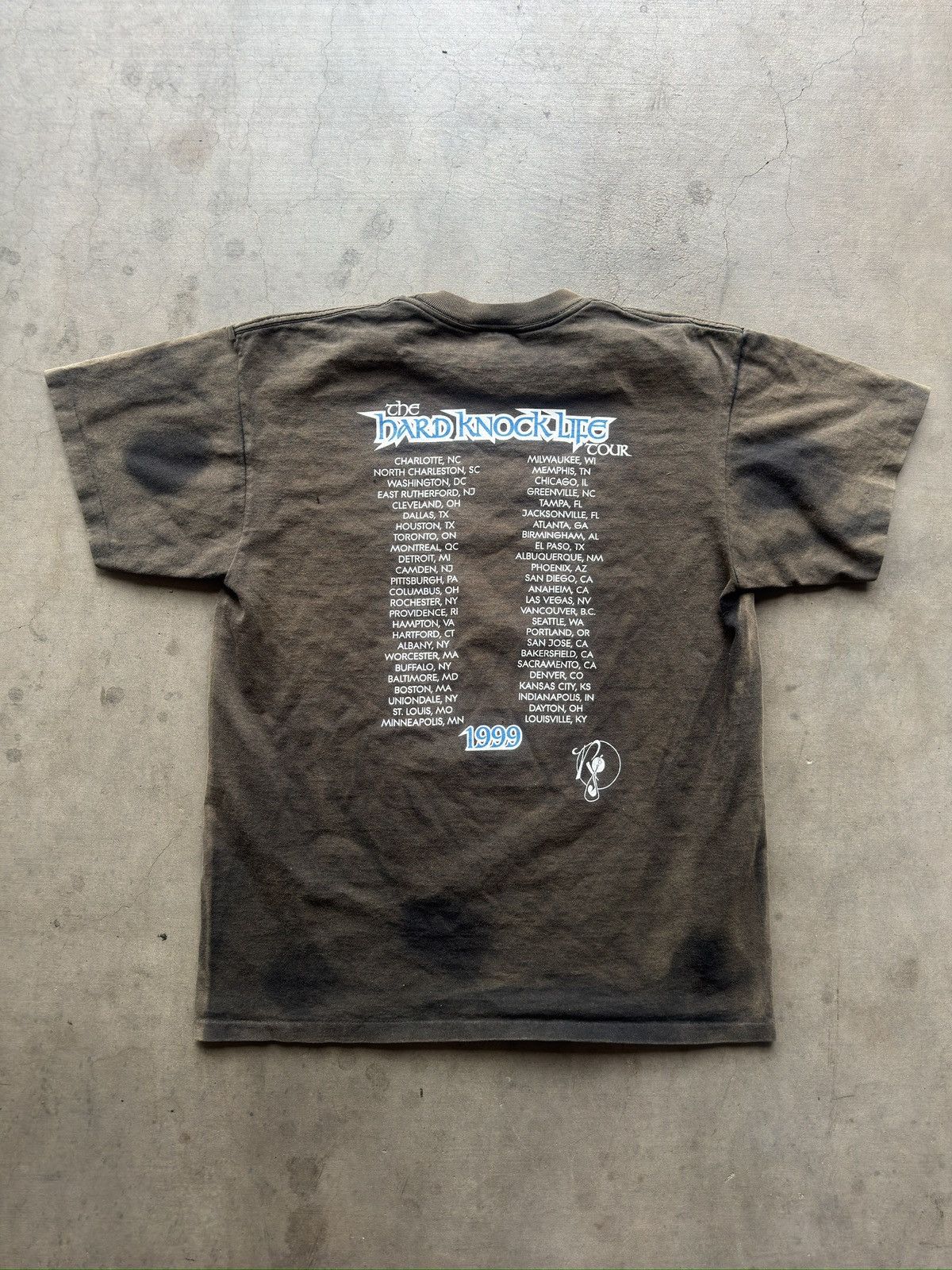 Jay-Z 1999 Jay-Z Vintage Rap Tour Tee “The Hard Knock Life” Size L Size US L / EU 52-54 / 3 - 4 Thumbnail