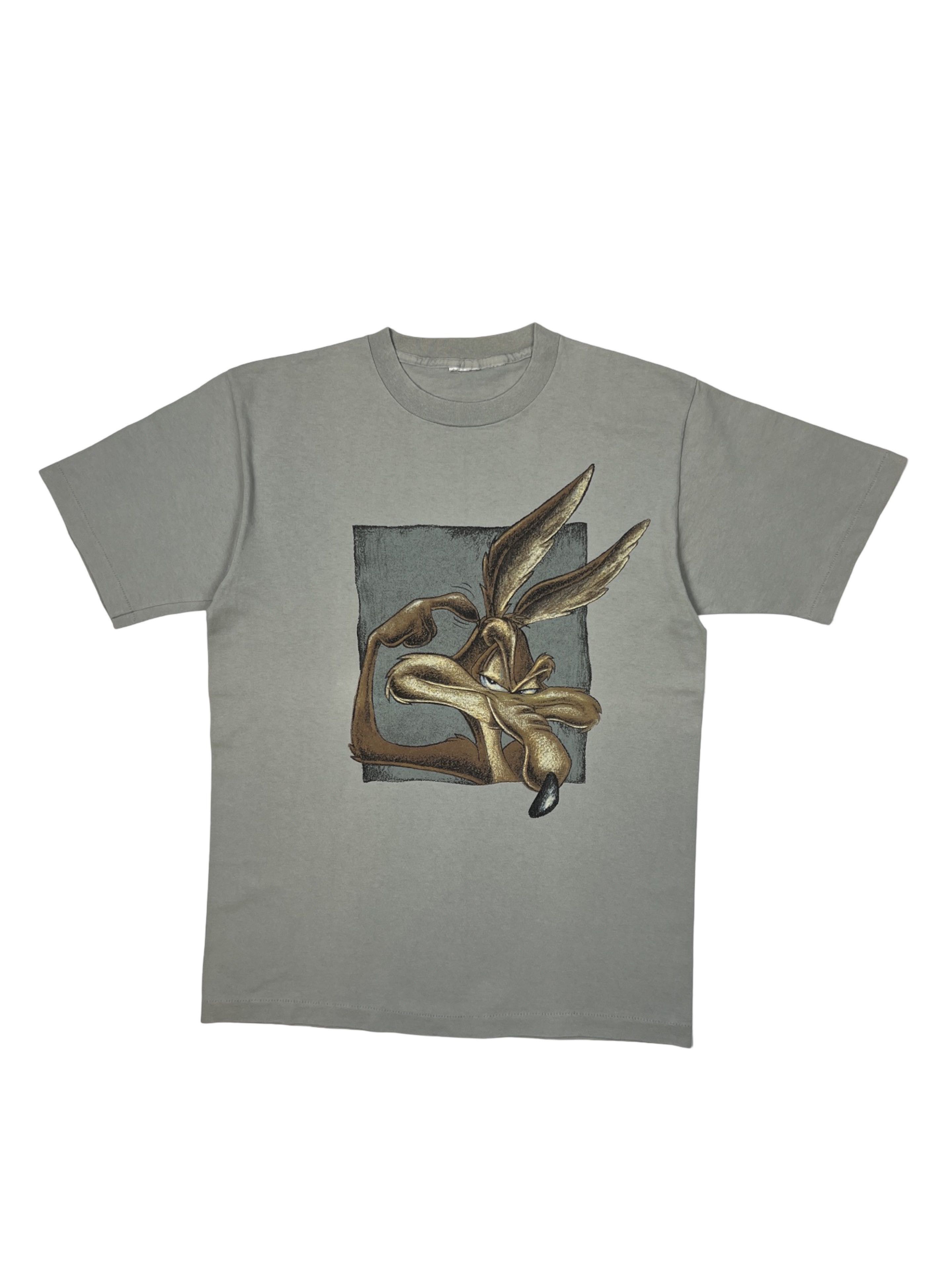Vintage × Warner Bros Vintage 90s Road Runner & Coyote Warner Bros Printed Tee Size US M / EU 48-50 / 2 - 1 Thumbnail