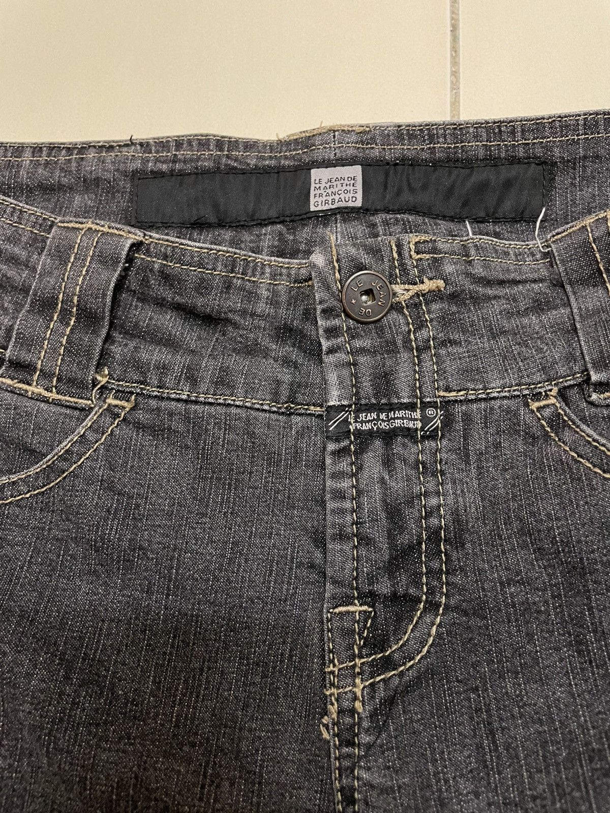 Marithe + Francois Girbaud Marithe Francois Girbaud Selvedge Jeans Size US 30 / EU 46 - 8 Thumbnail