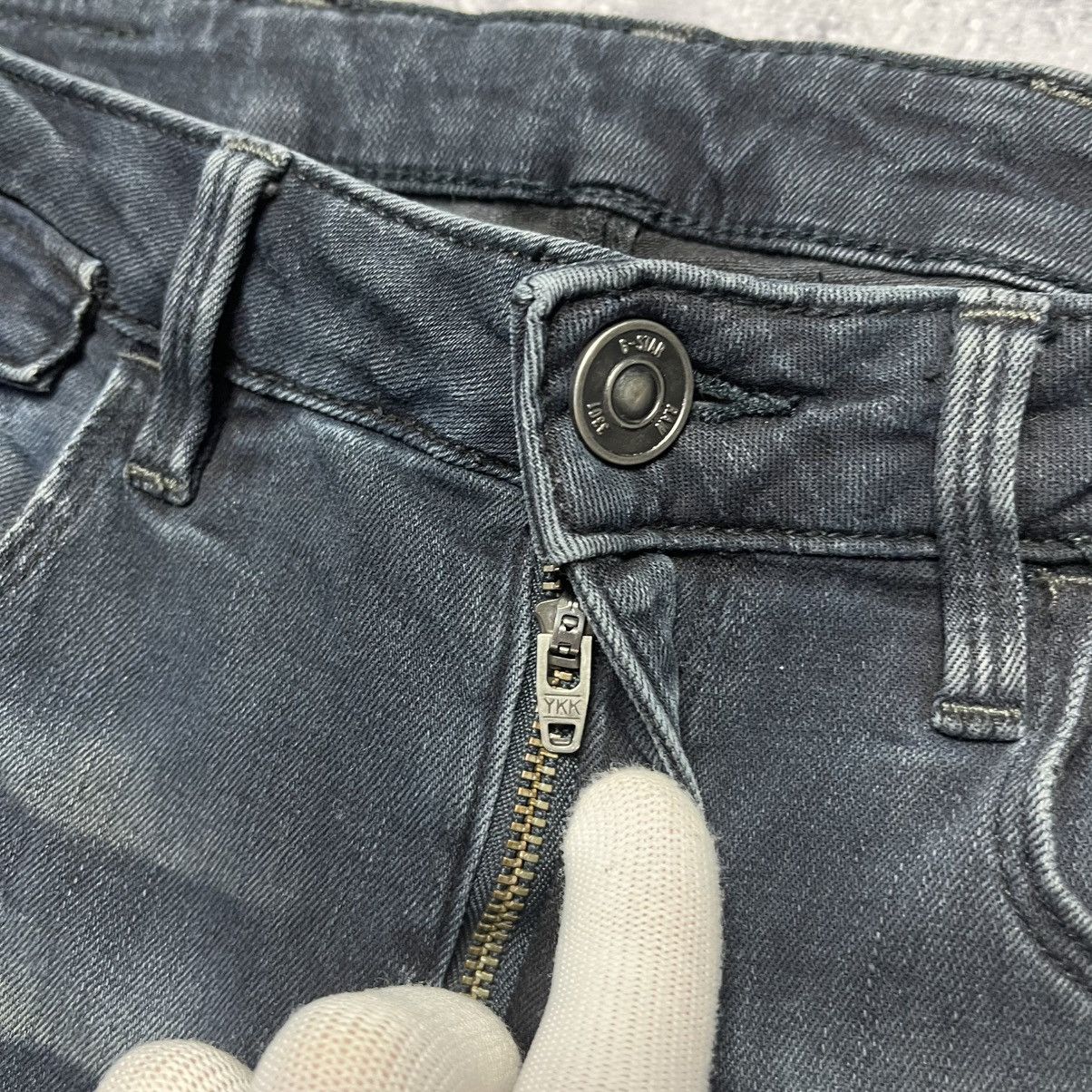 G-Star Vintage G-Star RAW Davin 3D Law Boyfriend Denim Black Jeans Size 28" / US 6 / IT 42 - 7 Thumbnail