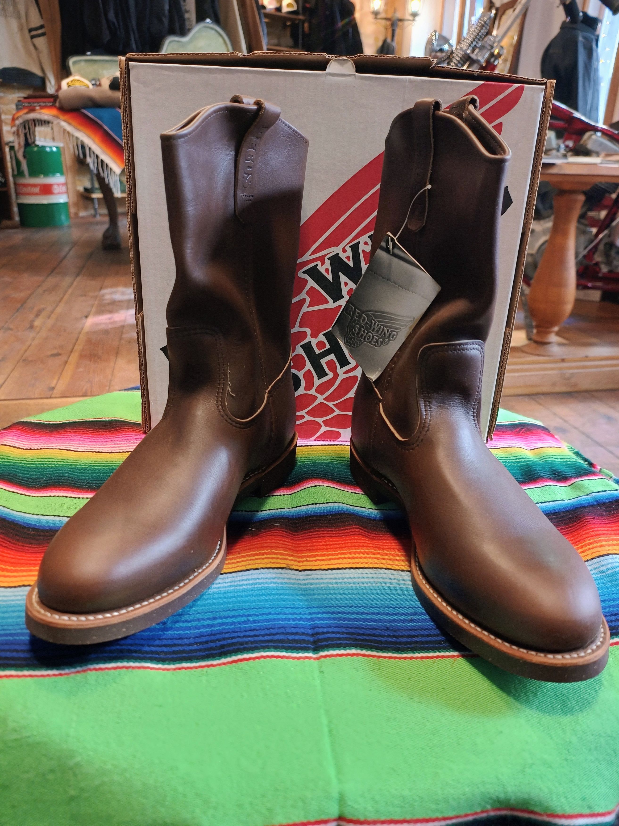 Red Wing Red Wing 1178 Pecos - rare NOS / Deadstock / NEW - US 11E Size US 11 / EU 44 - 1 Thumbnail
