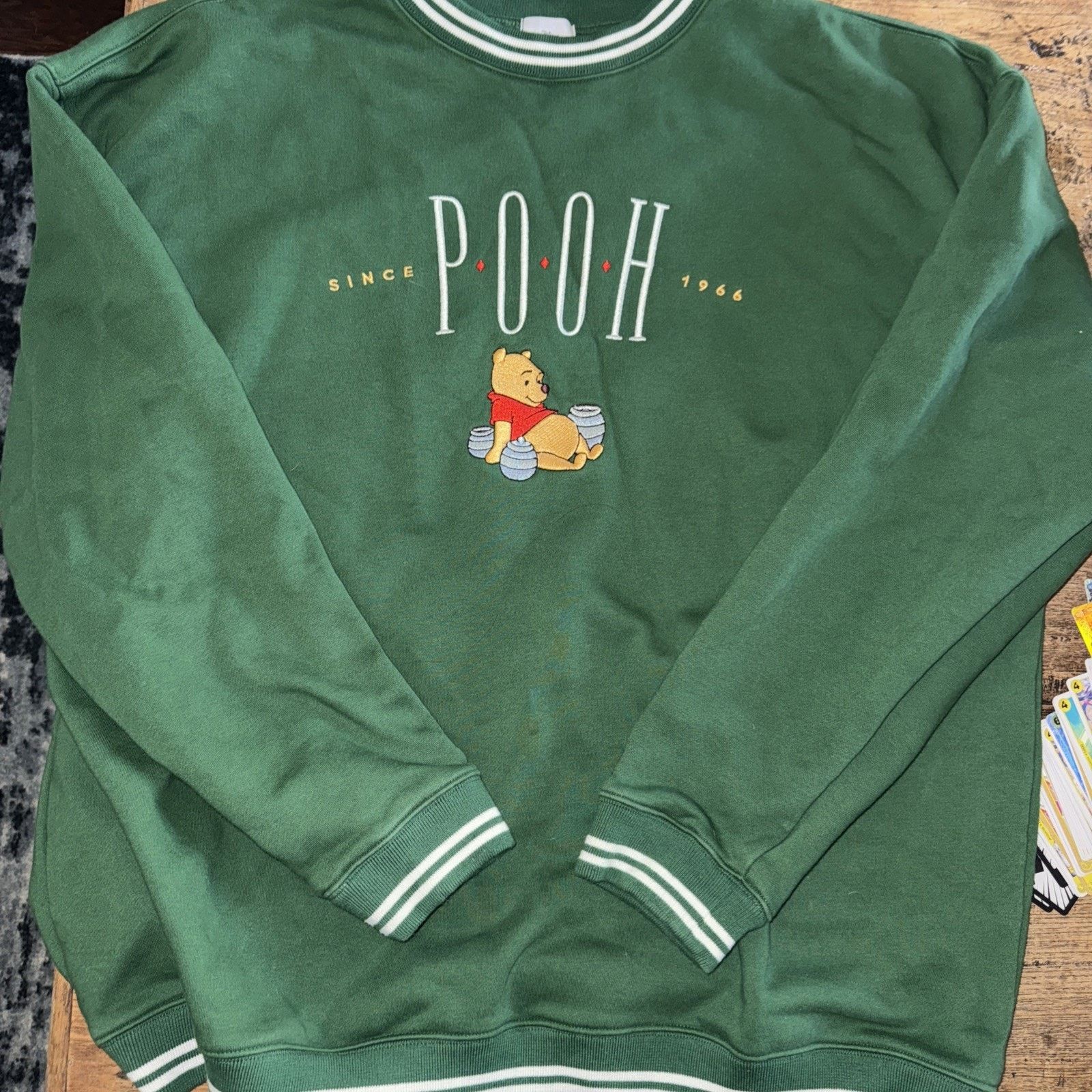 Disney Embroidered Oversized 2X Disney Winnie The Poo Sweatshirt Size US XXL / EU 58 / 5 - 5 Thumbnail