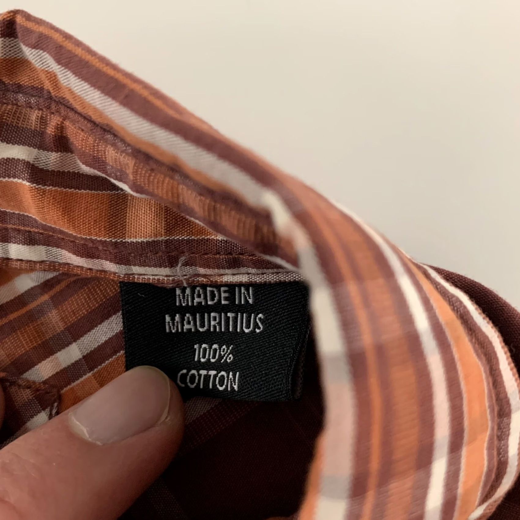 Vintage Canterbury Of New Zealand Long Sleeve Plaid Button-Up Shirt Men's XL Rust Size US XL / EU 56 / 4 - 4 Thumbnail