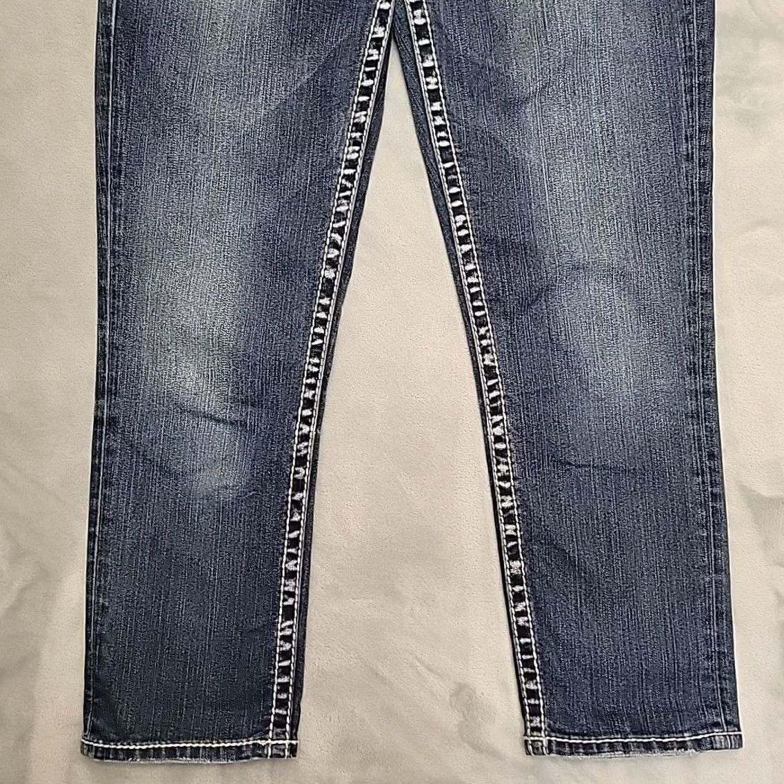 Silver Jeans Co. VINTAGE Silver Jeans Women 28 Suki High Capri Stretch Denim Blue 28 Capri Womens Jeans Size 28" / US 6 / IT 42 - 2 Thumbnail