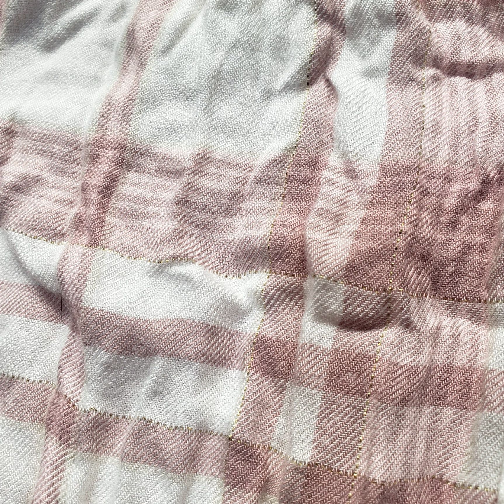 Abercrombie & Fitch Abercrombie & Fitch Shirt Pink Plaid Button-Up Long Sleeve Women M Medium Ladies Casual Shirt Size M / US 6-8 / IT 42-44 - 2 Thumbnail