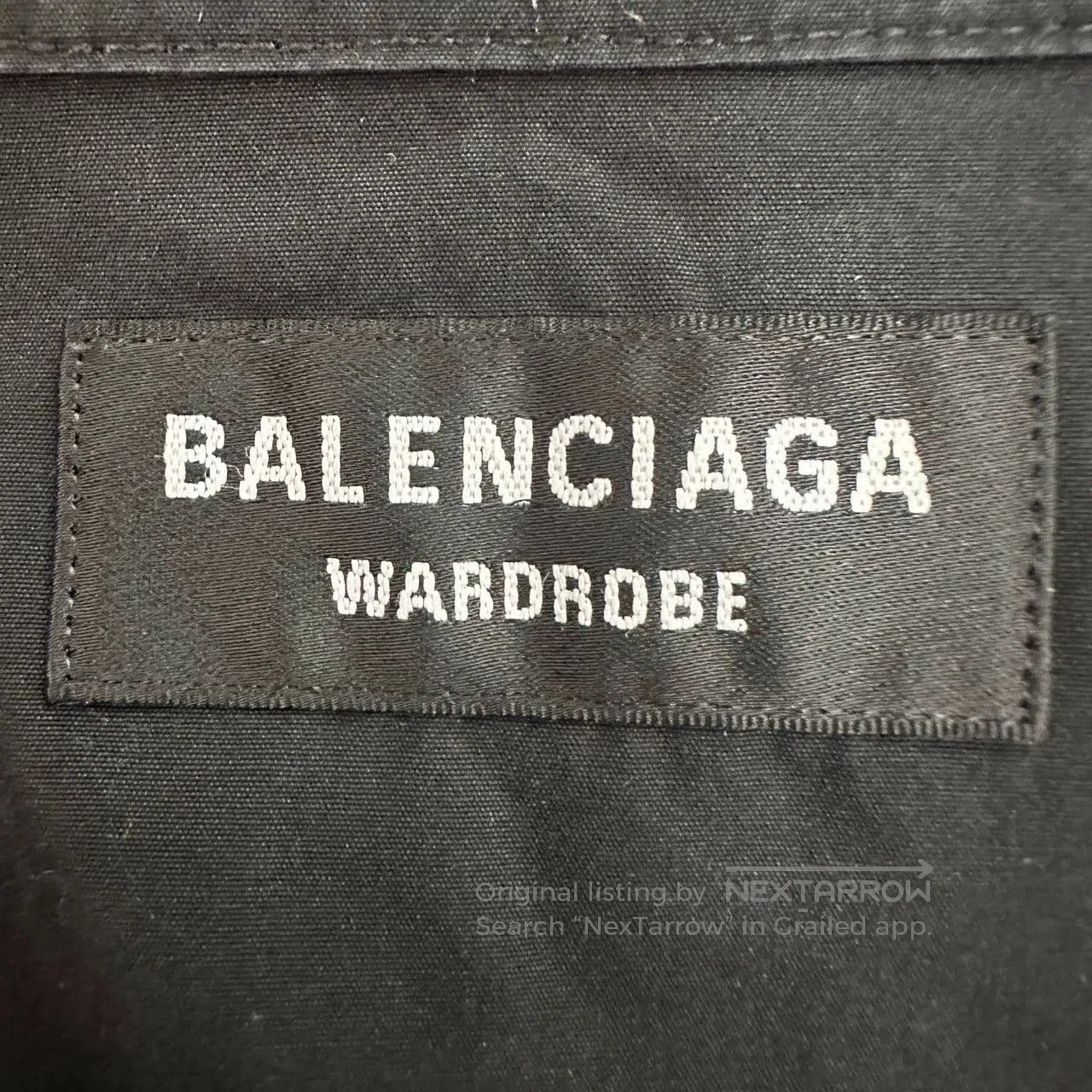 Balenciaga balenciaga lightning logo long sleeve shirt. Size US M / EU 48-50 / 2 - 6 Thumbnail