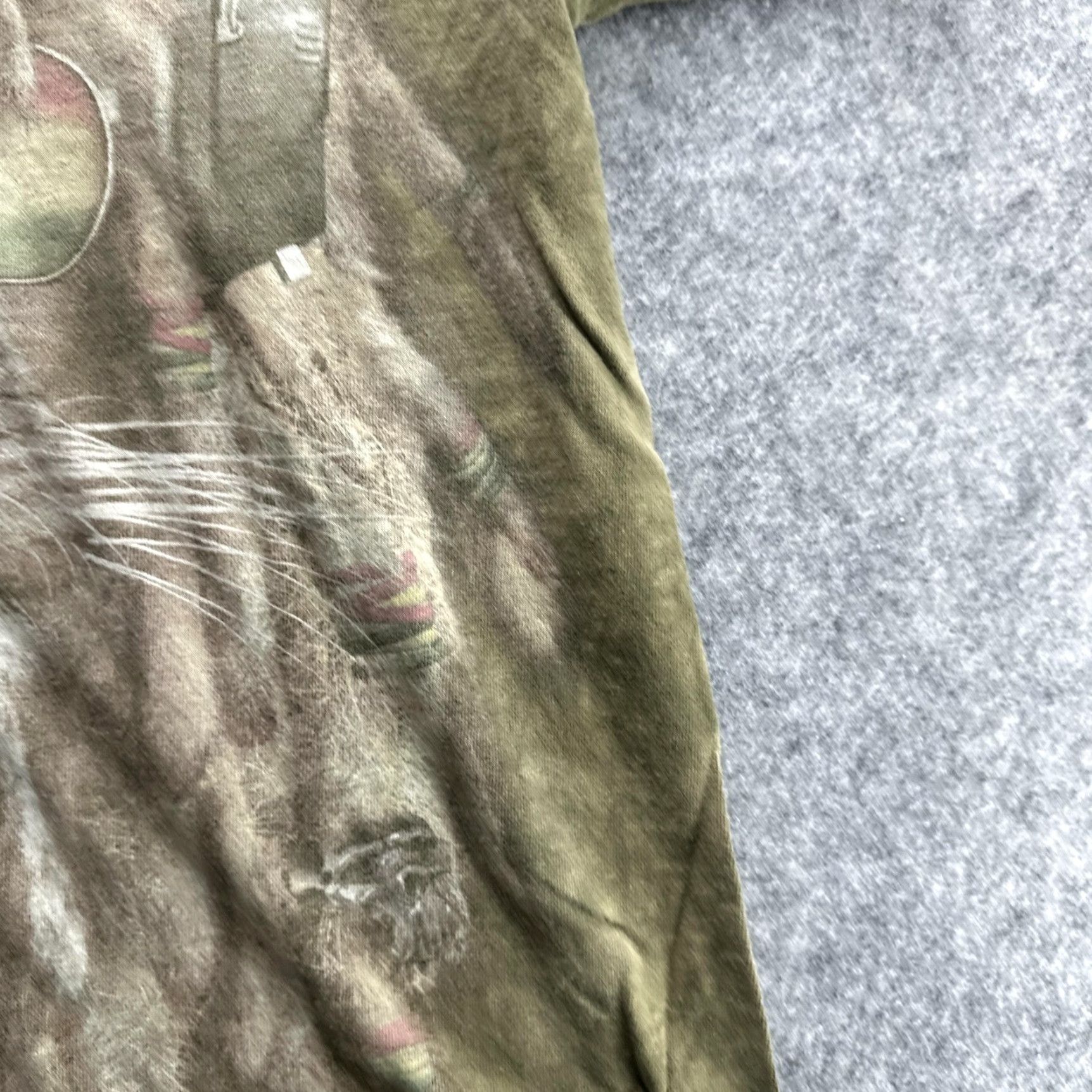 The Mountain VINTAGE The Mountain Mens T-Shirt Adult Large Green reggae Lion Graphic Tee All Seasons Streetwear Size US M / EU 48-50 / 2 - 7 Thumbnail