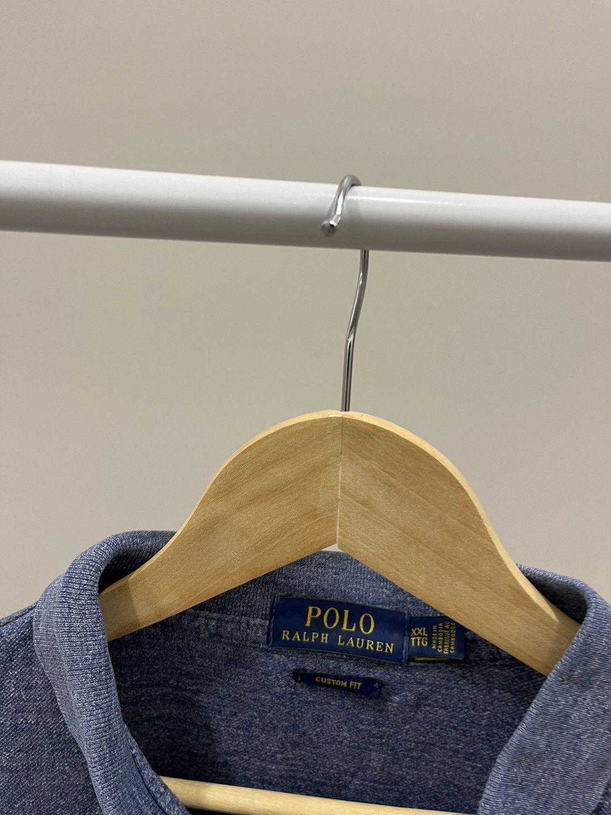 Polo Ralph Lauren Vintage Polo Ralph Lauren polo XXL Blue Y2K Casual Size US XXL / EU 58 / 5 - 4 Thumbnail