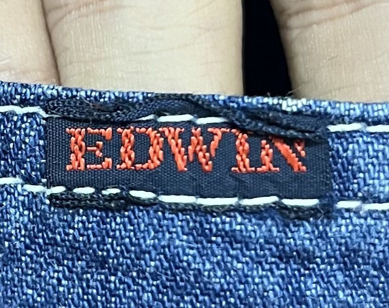 Edwin × Vintage Vintage EDWIN “Over Works Factory” Denim Overalls - Size S Size US 30 / EU 46 - 16 Thumbnail