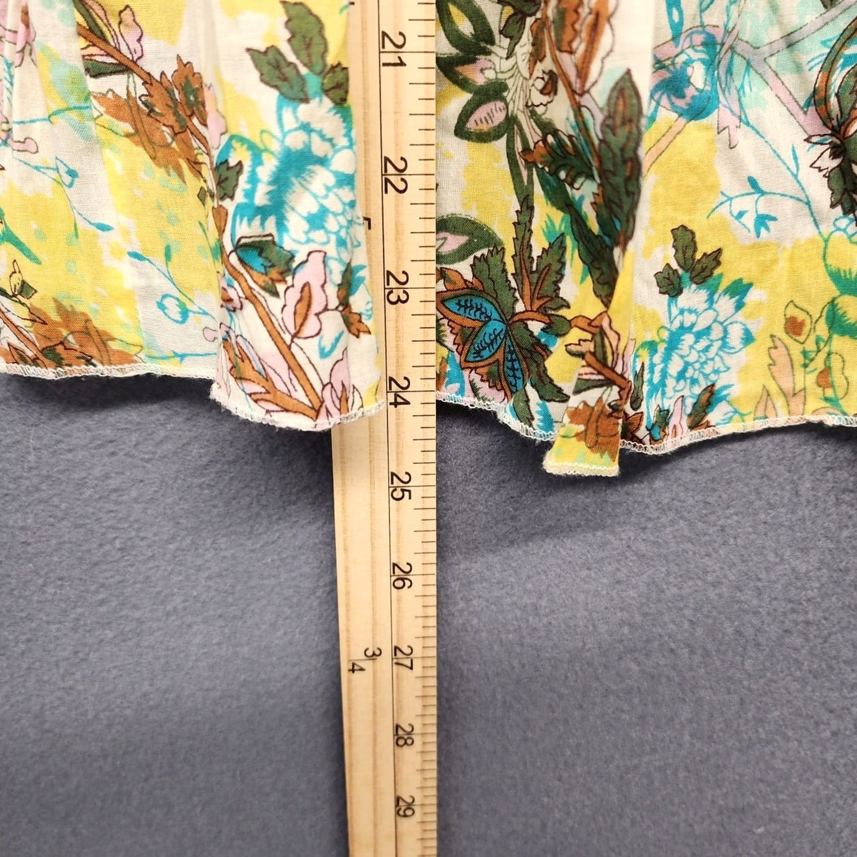 Etro Mix Nouveau Skirt Women Medium Floral Lined Side Zip Tiered A-Line Knee Length Flare Pinup Retro Zip Womens Size 32" / US 10 / IT 46 - 7 Thumbnail