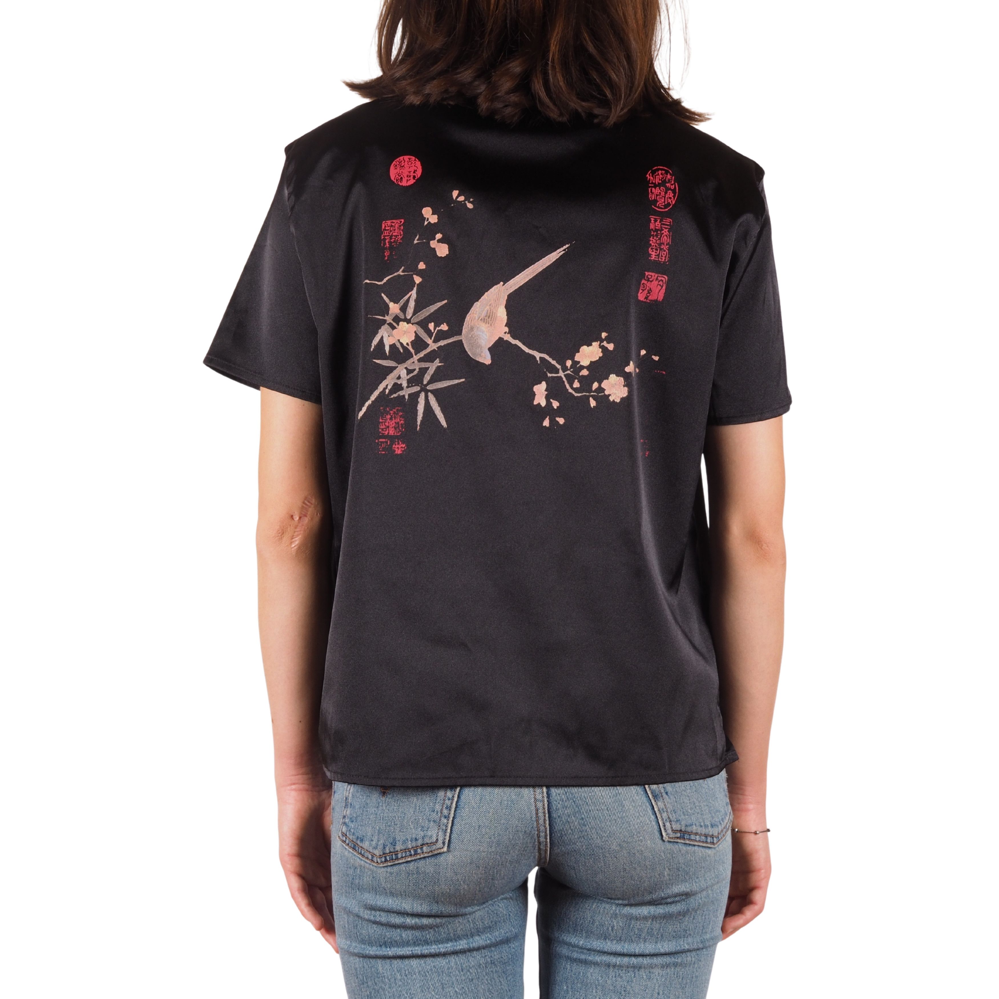 T-shirt Cropped Dolce & Gabbana Vintage Années 90 - Imprimé Léopard, Taille S
