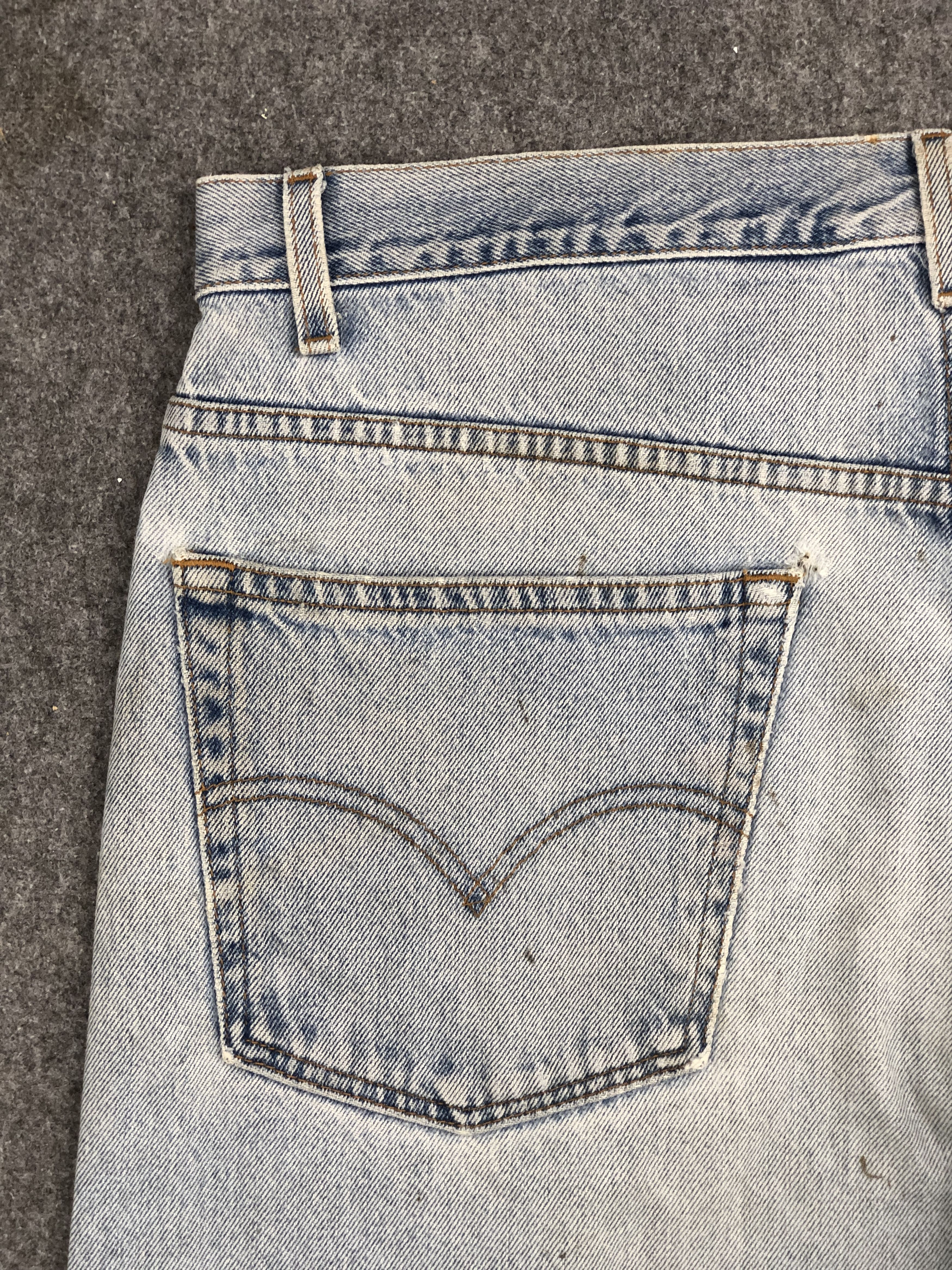 Levi's Vintage 90s Levis 505 Light Wash Jeans S0020 Size US 40 / EU 56 - 10 Thumbnail