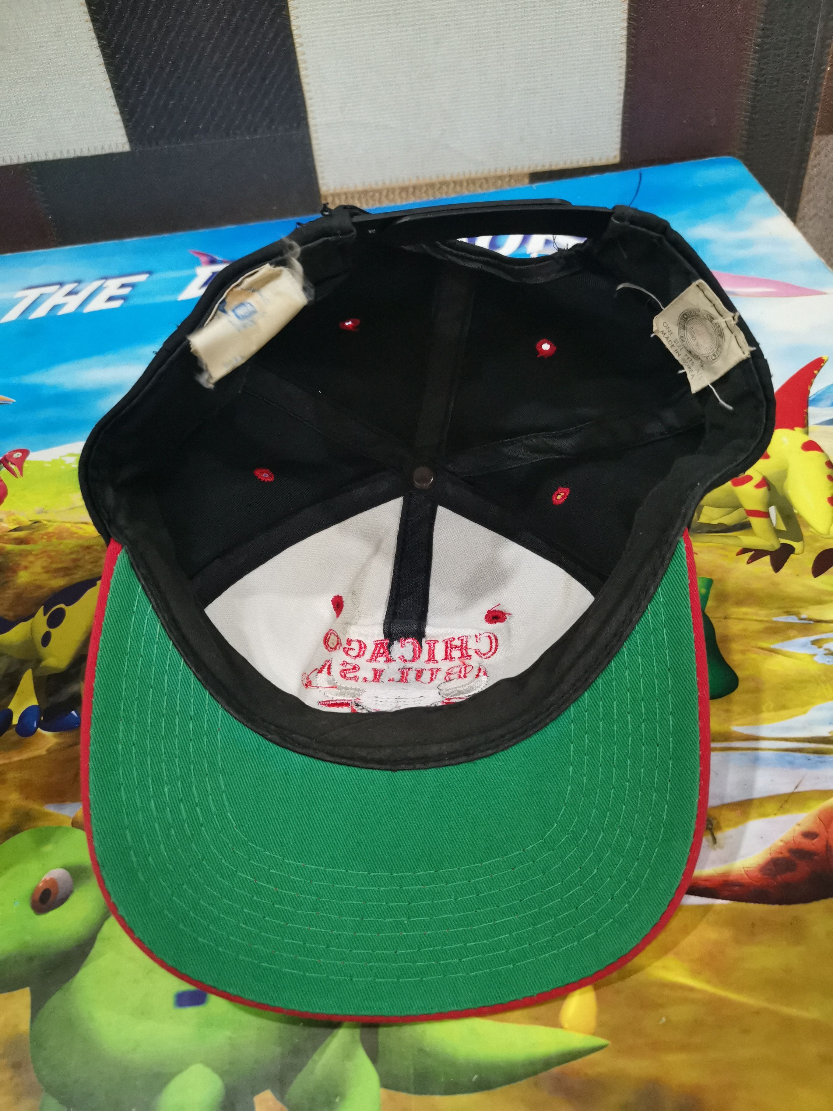 NBA × Vintage Vintage Chicago Bulls Hats Embroidery - By Official NBA Size ONE SIZE - 6 Thumbnail
