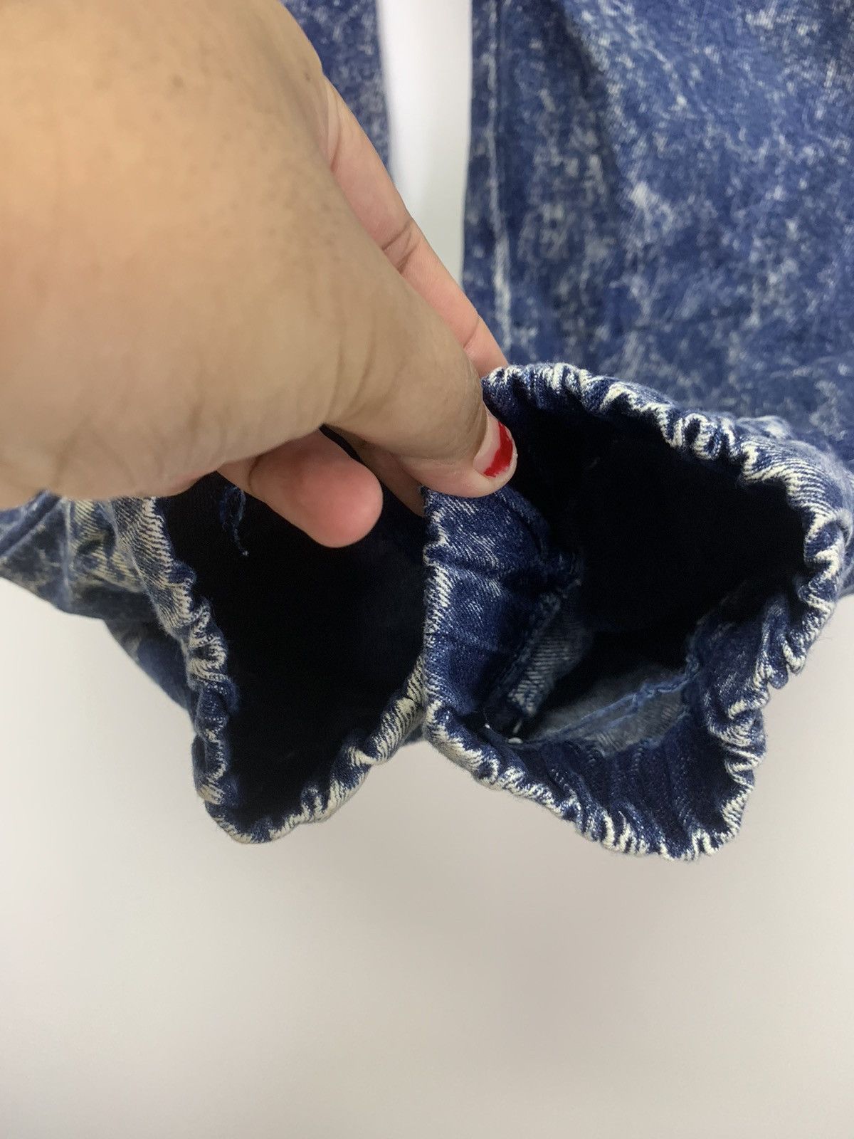 Japanese Brand Distress denim jogger pant Size US 36 / EU 52 - 13 Thumbnail