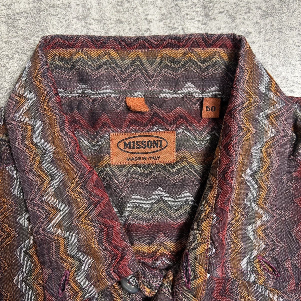 Missoni Vintage MISSONI Pattern Art Size US L / EU 52-54 / 3 - 8 Thumbnail