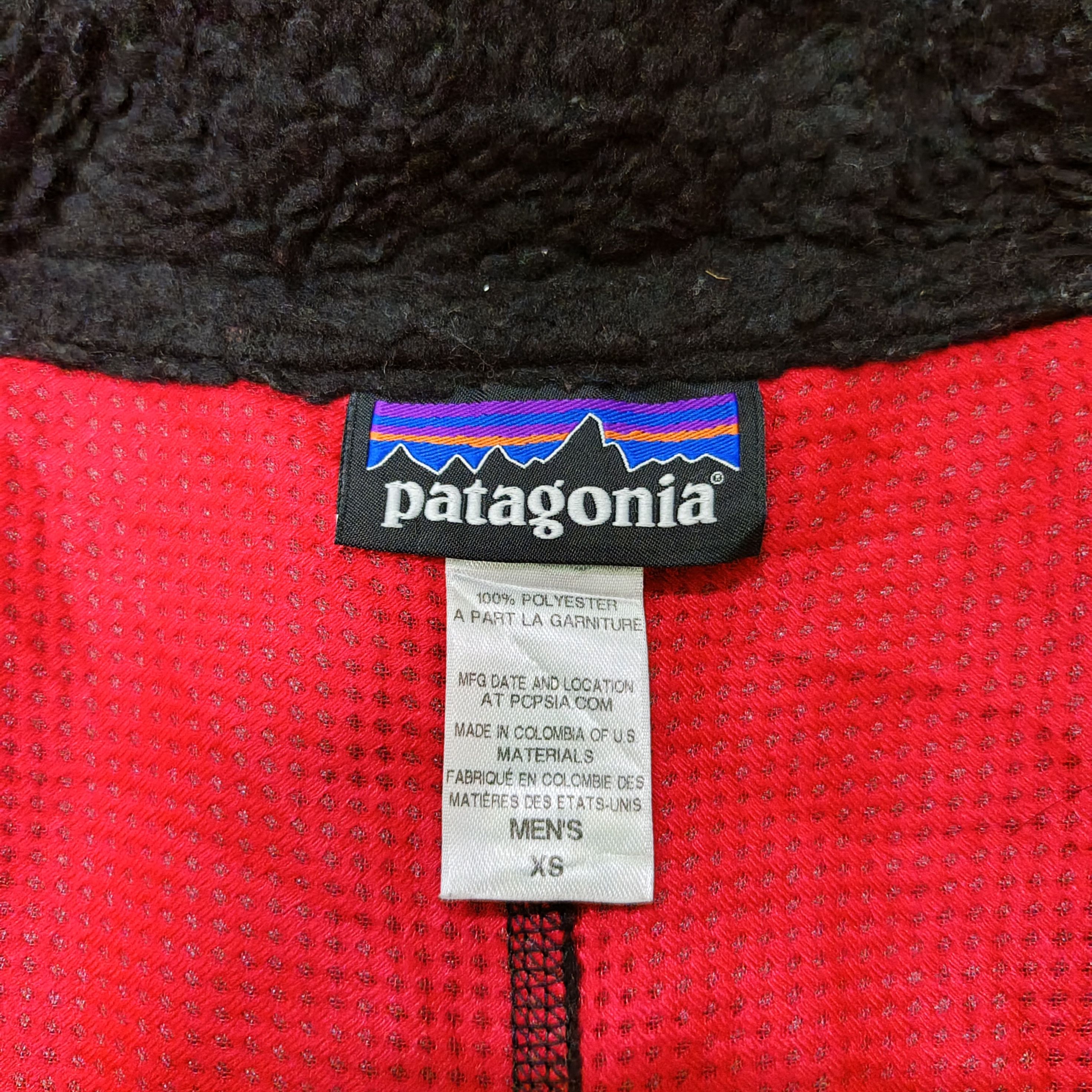 Patagonia Fleece Deep Pile Retro X Vest Jacket