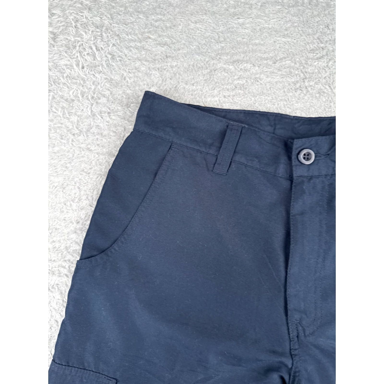 Burnside Burnside Mens Shorts 30 Blue Cargo Beach Casual Skate Hiking Walking 30x11 Size US 30 / EU 46 - 4 Thumbnail