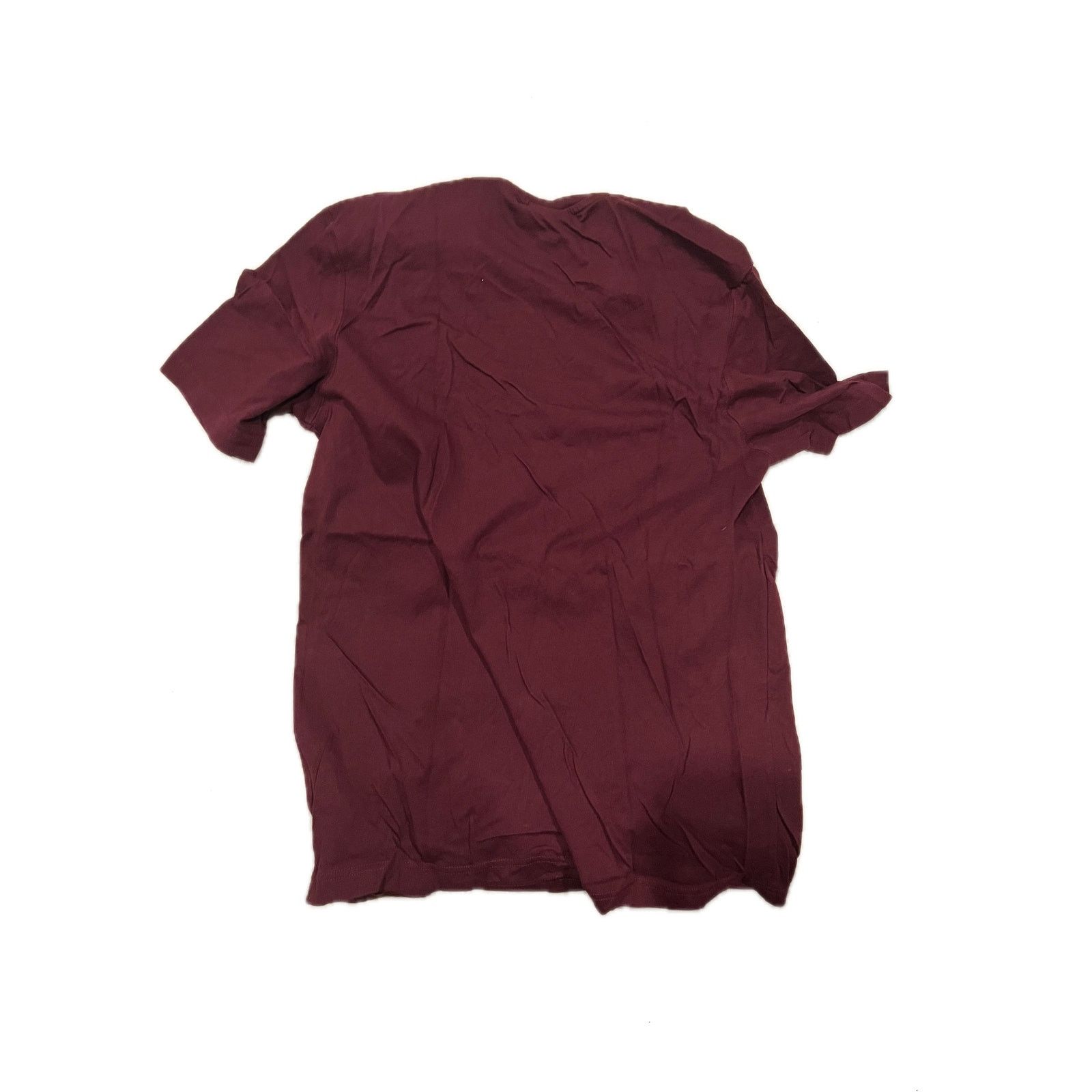Adidas Adidas Burgundy Three Stripe T-Shirt Mens S Size US S / EU 44-46 / 1 - 2 Thumbnail