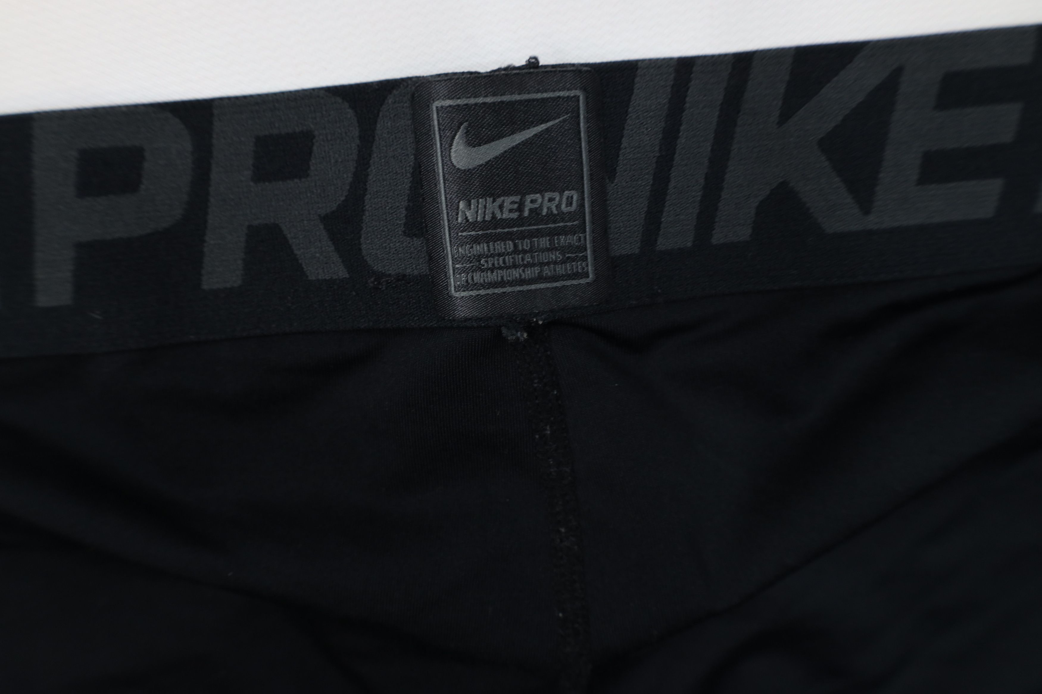 Nike Nike Pro Jogging Training Spandex Half Tights Shorts Black Size US 40 / EU 56 - 11 Thumbnail
