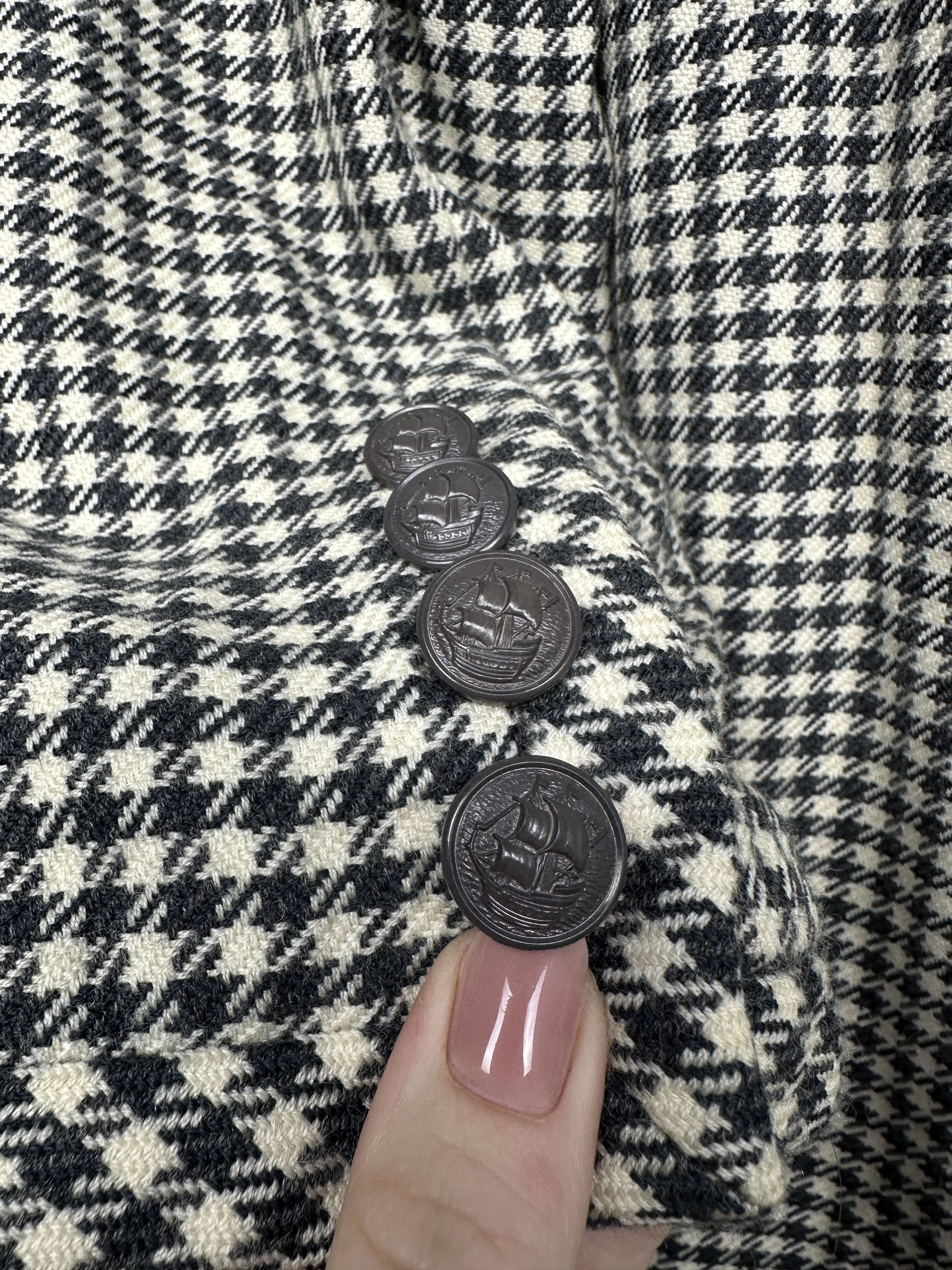 Escada Escada 80s Vintage Womens Wool Coat Jacket Size M / US 6-8 / IT 42-44 - 11 Thumbnail