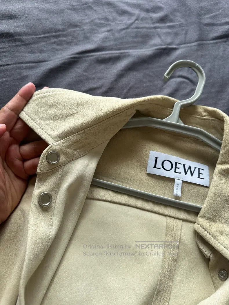 Loewe Loewe Lamb leather shirt jacket Size XS / US 0-2 / IT 36-38 - 3 Thumbnail