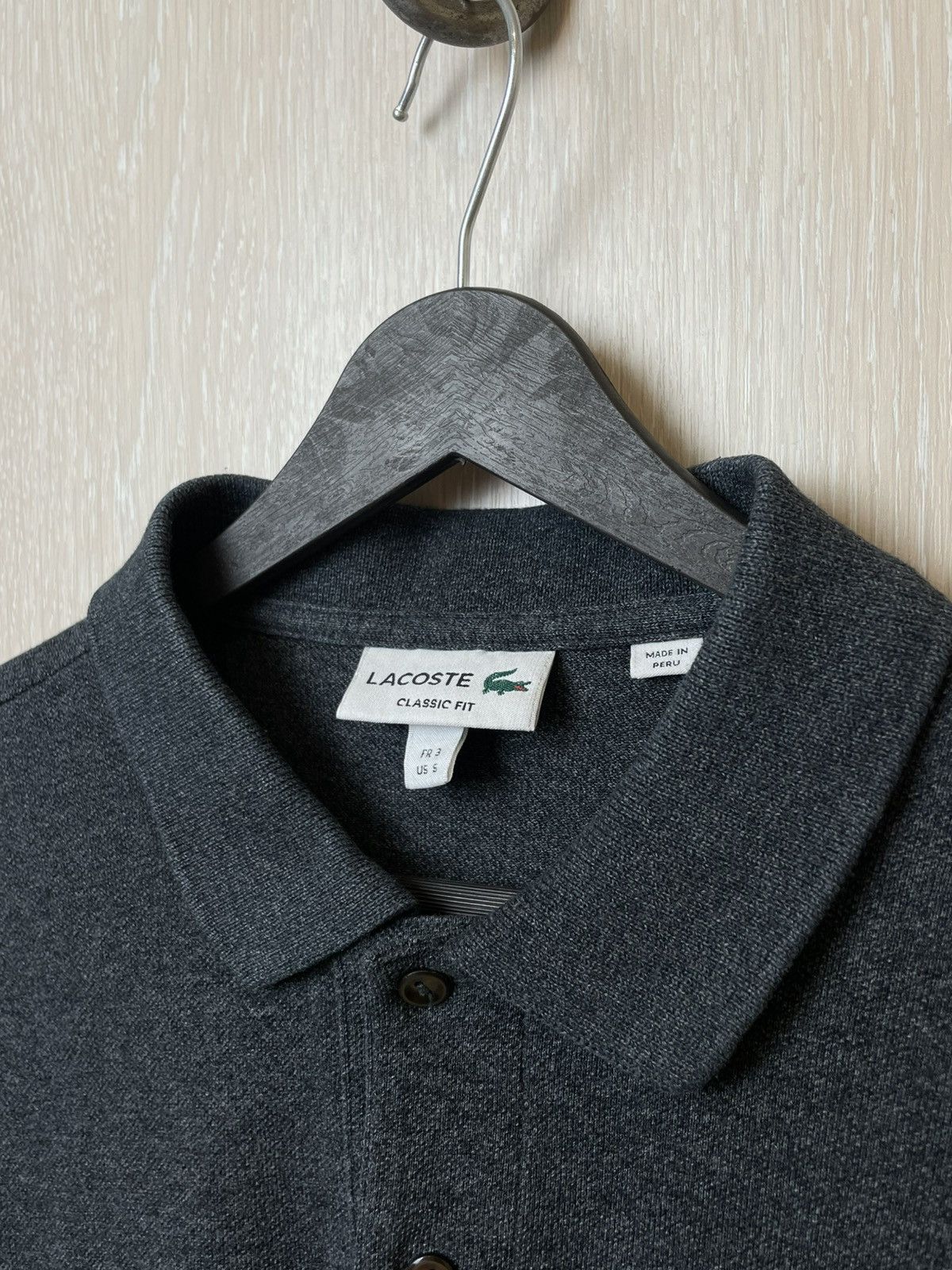 Lacoste × Vintage Navy Blue Lacoste Polo Shirt Size US M / EU 48-50 / 2 - 5 Thumbnail