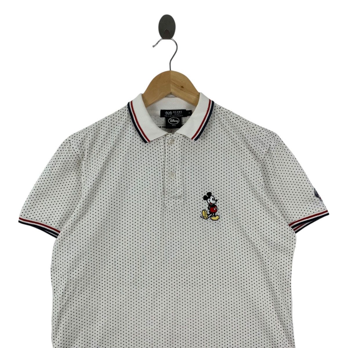 Mickey Mouse BEAMS HEART x MICKEY Disney Polkadot Japanese Brand Tshirt Size US S / EU 44-46 / 1 - 2 Thumbnail