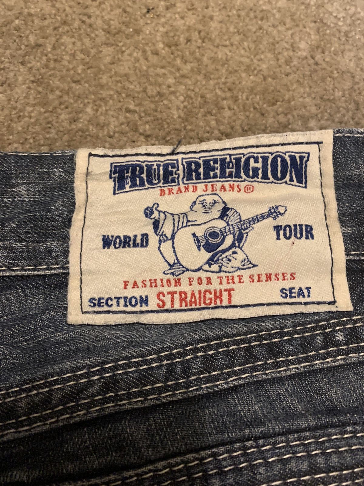 True Religion True Religion Y2K Denim Jeans Straight Cut Size US 30 / EU 46 - 3 Thumbnail