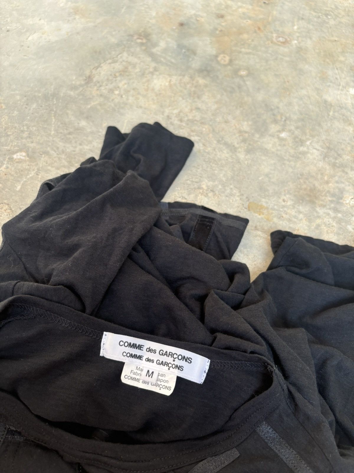 Comme des Garcons Comme des Garcons Black Tshirt Size M / US 6-8 / IT 42-44 - 4 Thumbnail