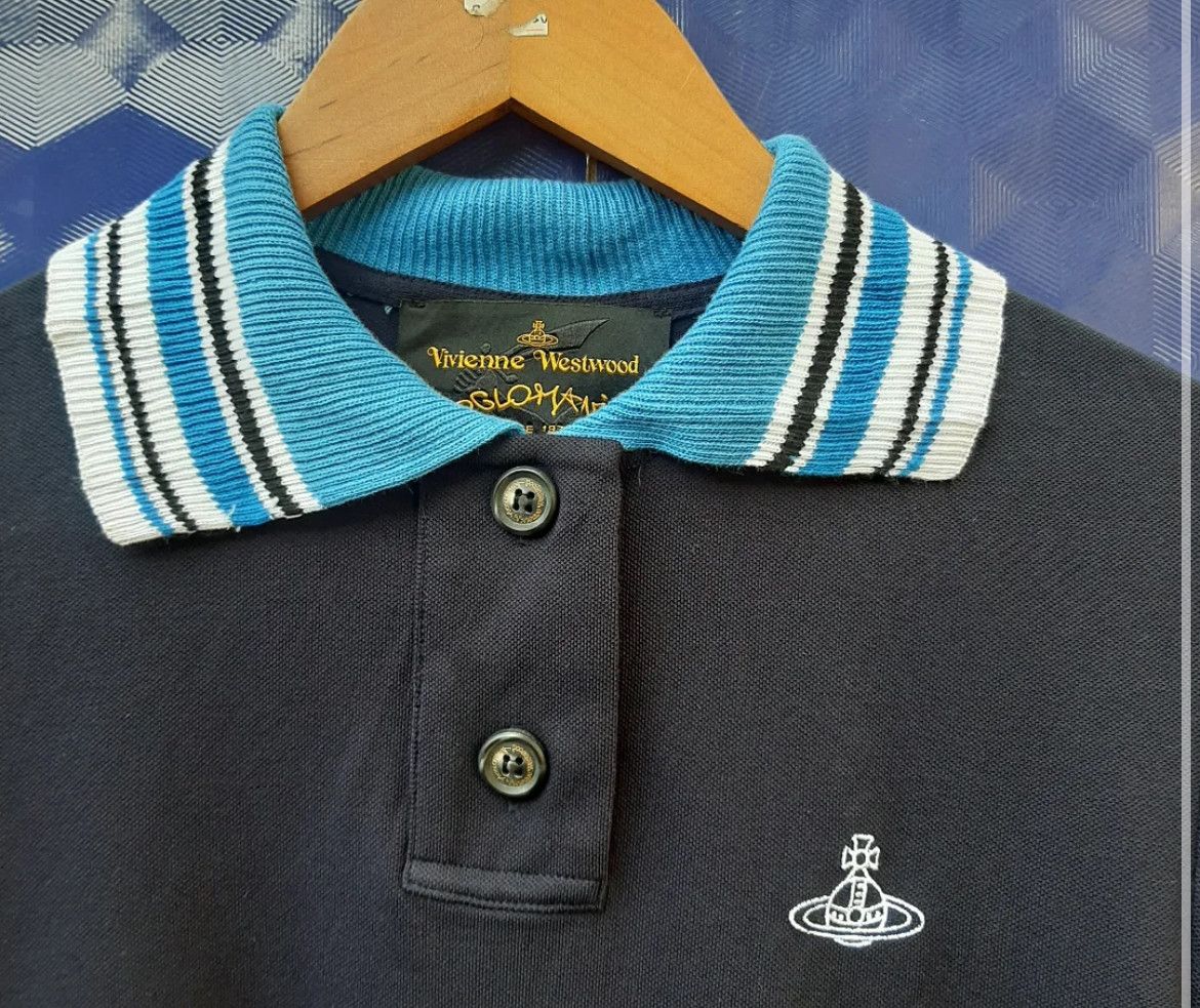 Vivienne Westwood 2000s Vivienne Westwood Anglomania Hybrid Polo Shirt Size US XS / EU 42 / 0 - 2 Thumbnail
