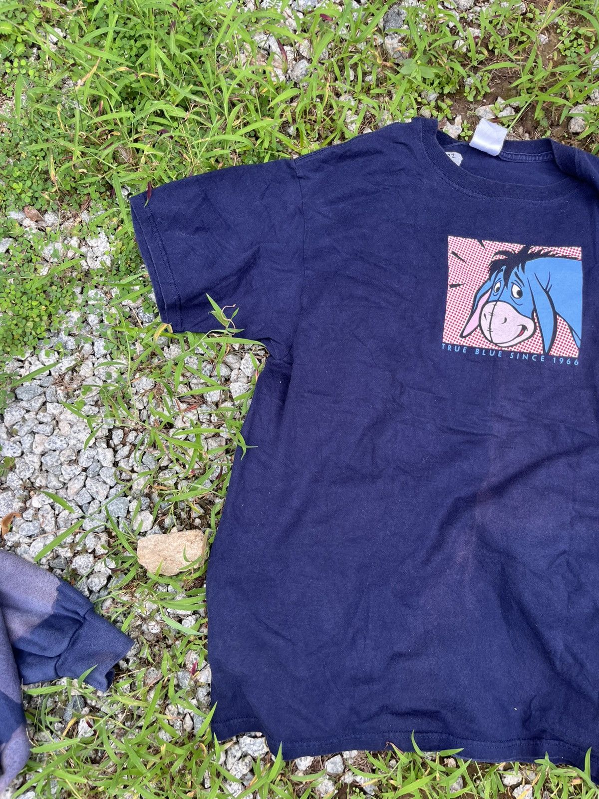Disney 💥Vintage 90s True Blue Since 1966 Disney Cartoon Blue Black Size US L / EU 52-54 / 3 - 4 Thumbnail