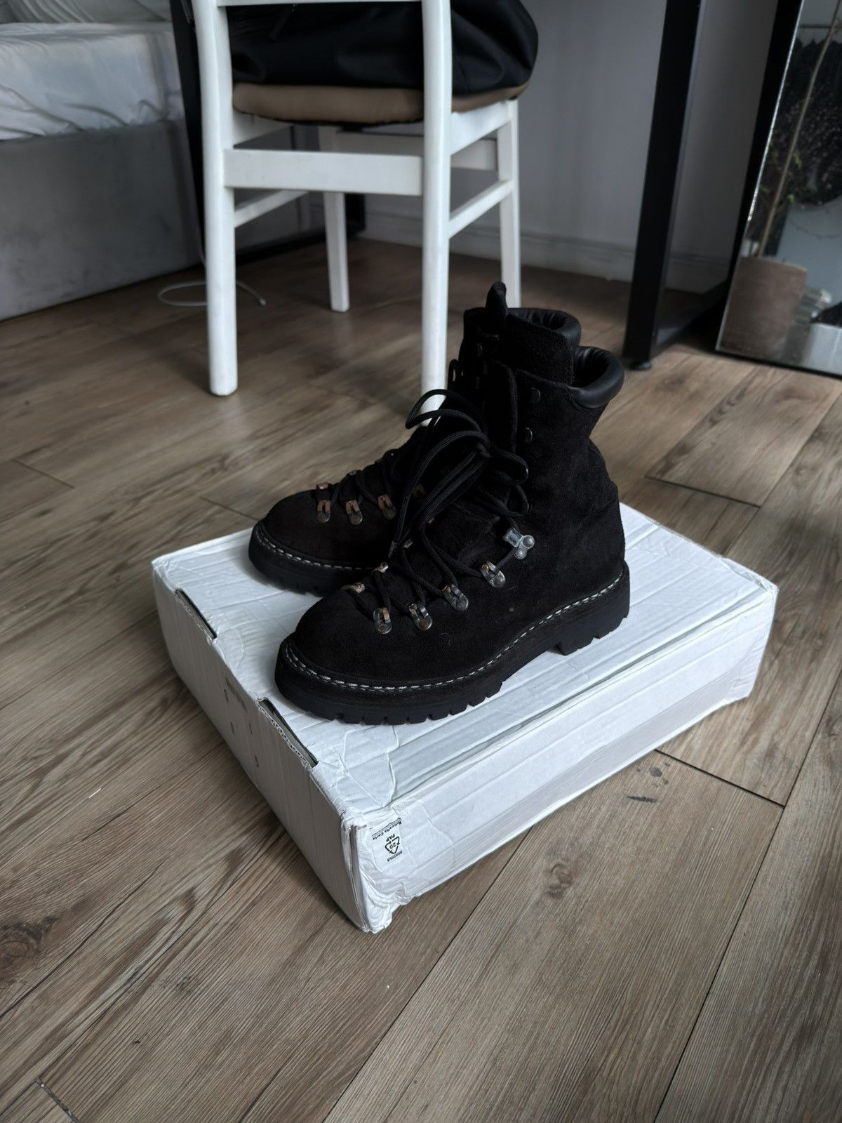 Guidi Guidi 20 Hiking Reverse Bison Leather Boots Size US 8 / EU 41 - 4 Thumbnail