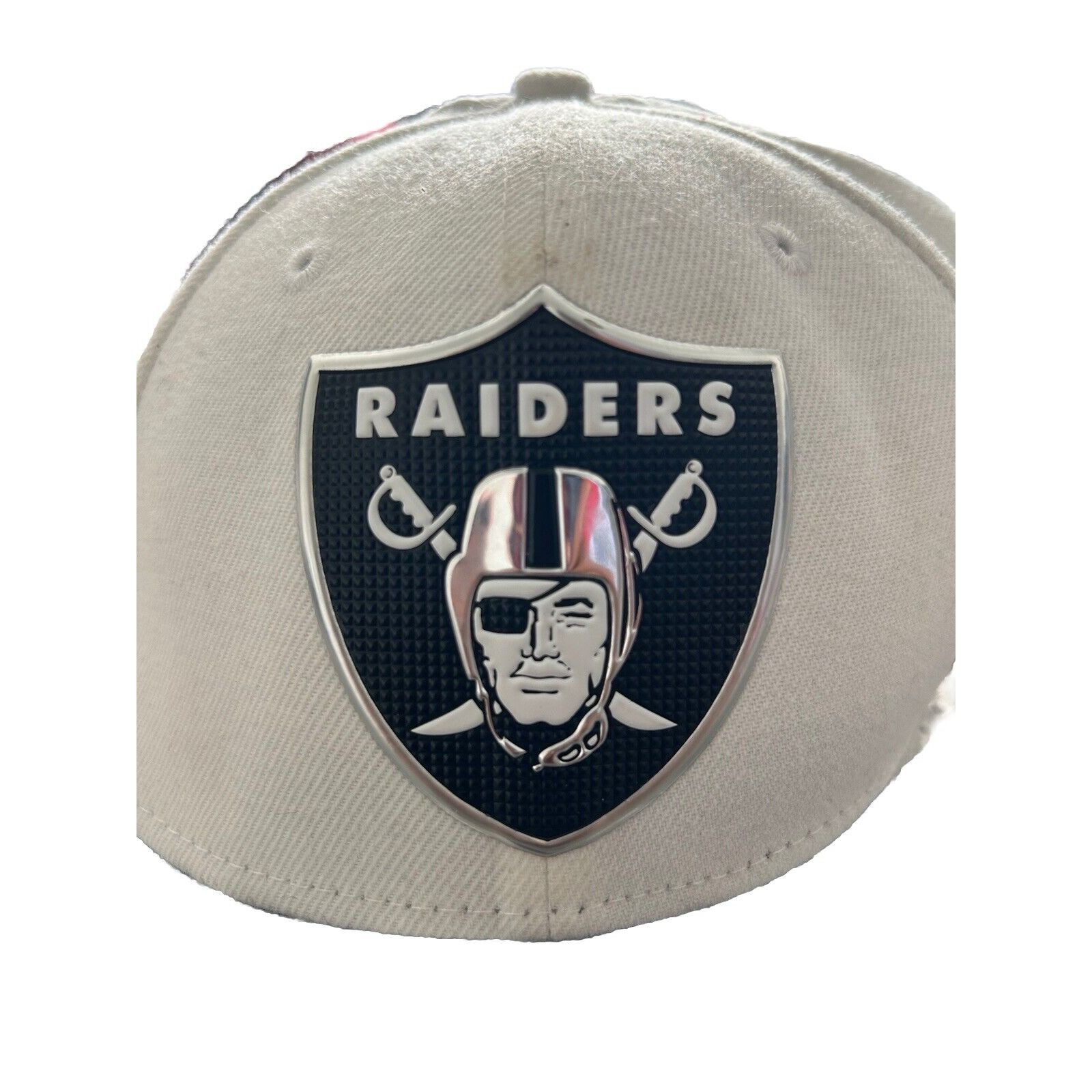 New Era Las Vegas Raiders NFL New Era 9Fifty Camouflage Black Silver Size ONE SIZE - 7 Thumbnail