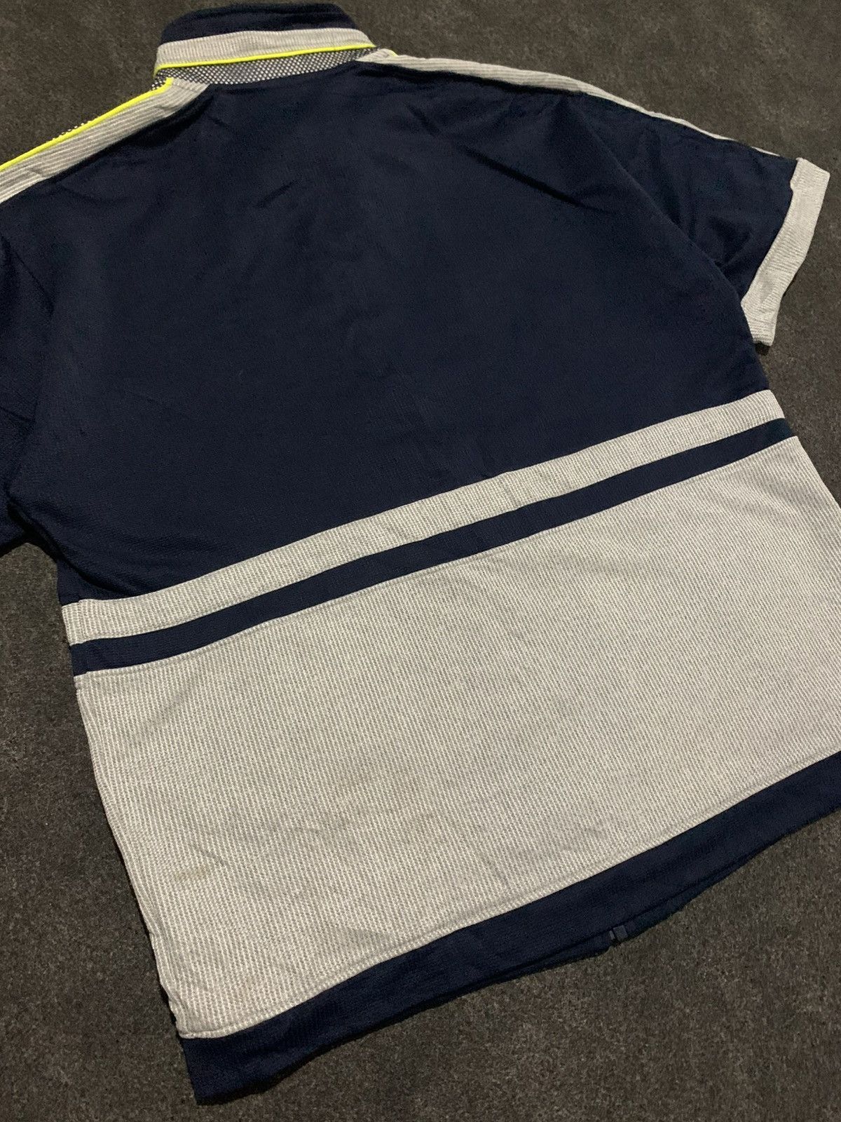 Kappa Vintage Kappa Japan Short Sleeve Track Jacket "COOL & DRY Size US M / EU 48-50 / 2 - 13 Thumbnail
