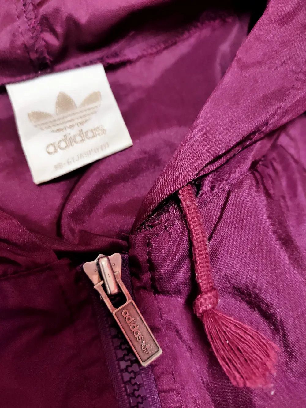 Adidas × Descente × Vintage Vintage Adidas big logo windbreaker jacket Size US L / EU 52-54 / 3 - 4 Thumbnail