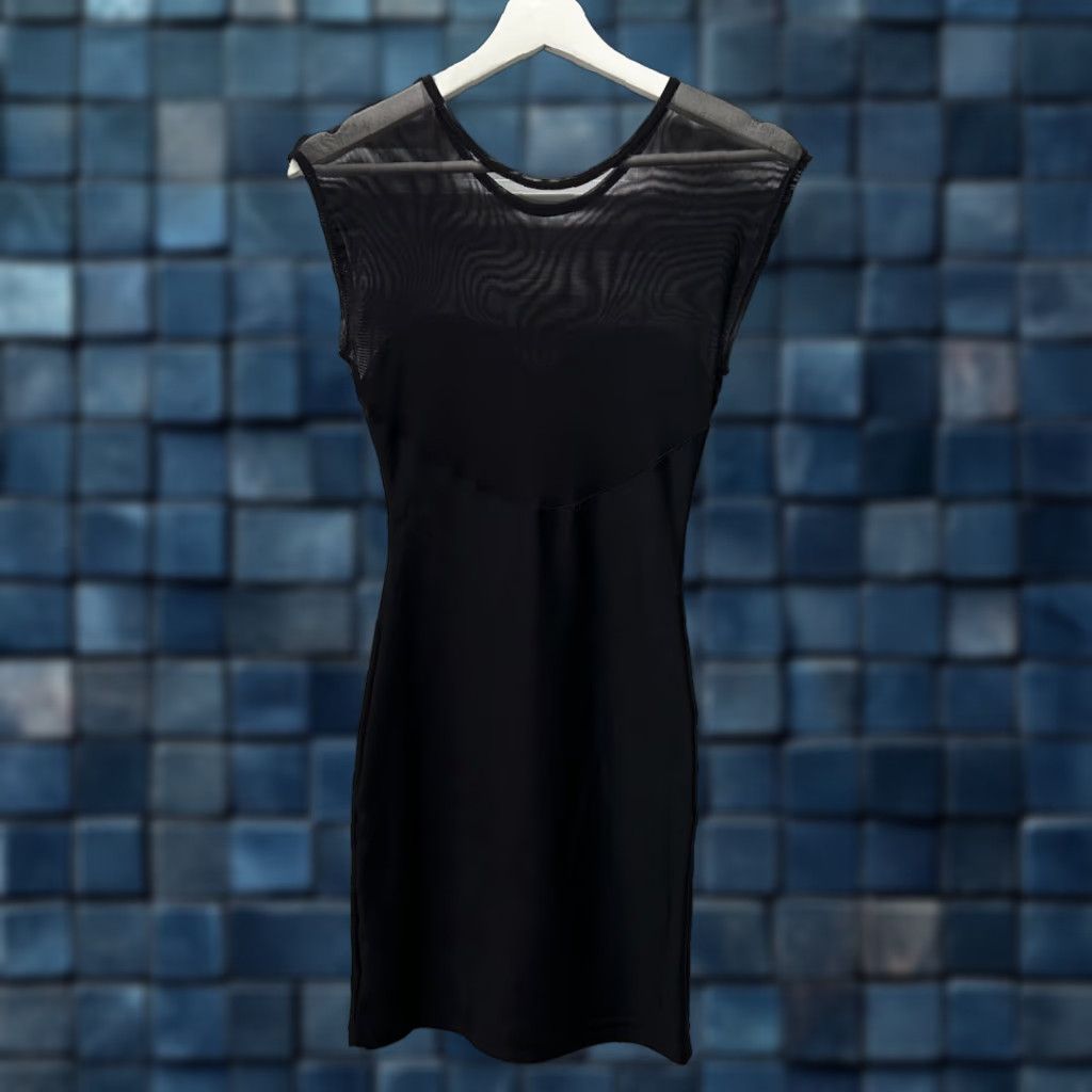 American Apparel American Apparel Women Dress Sleeveless Midi Black MadeInUSA Size XS ThinStretch Size XS / US 0-2 / IT 36-38 - 1 Thumbnail