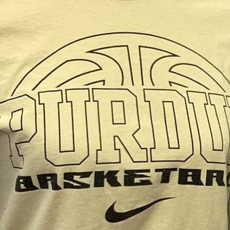 Nike NCAA Nike Small Purdue Cotton Short Sleeve Crew Neck Shirt Size US S / EU 44-46 / 1 - 2 Thumbnail